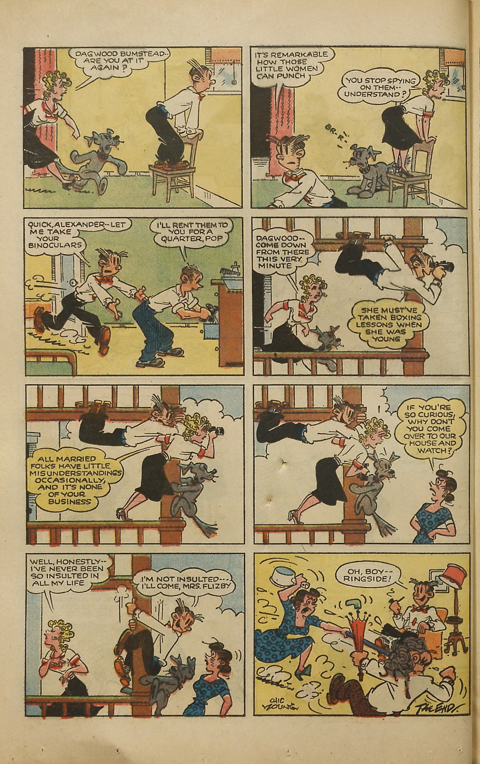 Read online Blondie Comics (1960) comic -  Issue #159 - 24