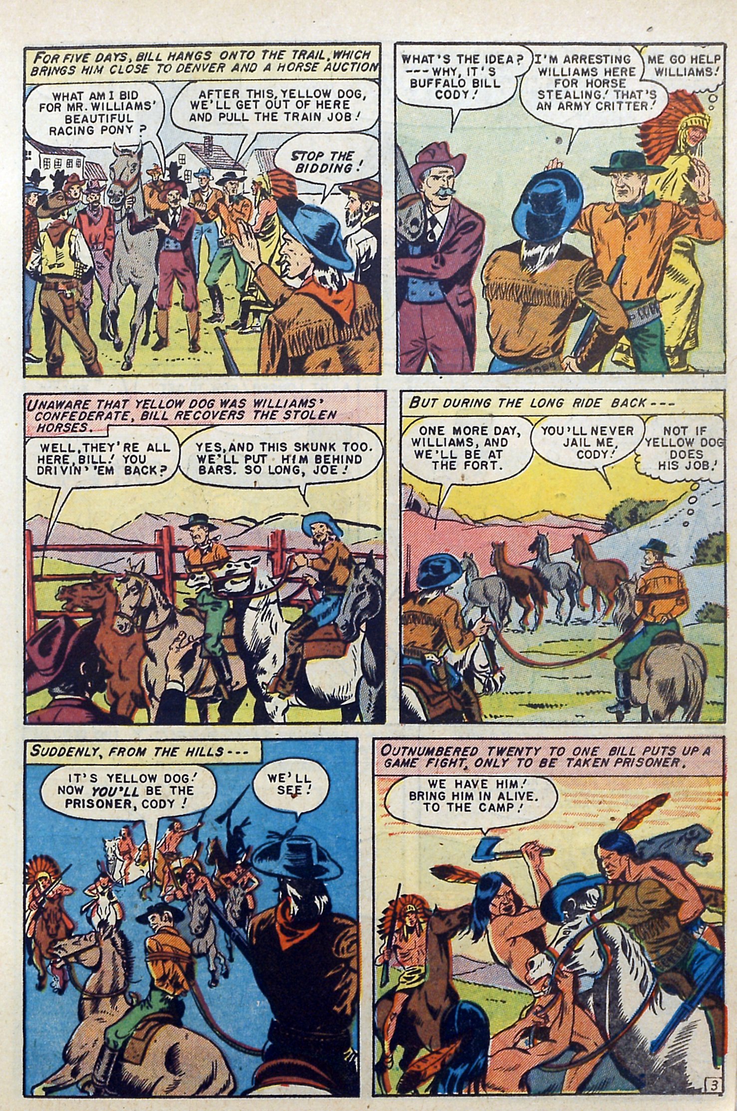 Read online Buffalo Bill comic -  Issue #3 - 5