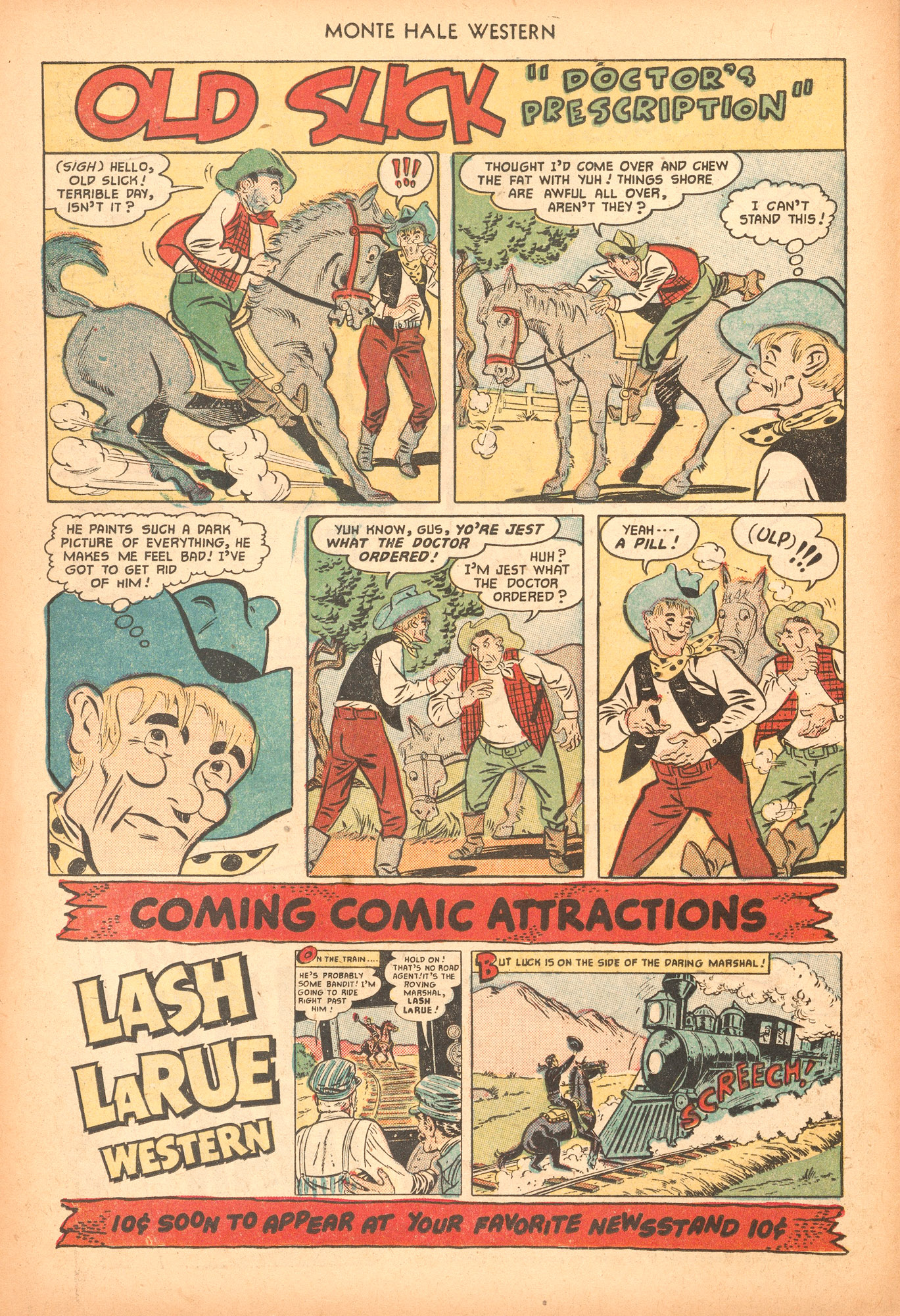 Read online Monte Hale Western comic -  Issue #64 - 14