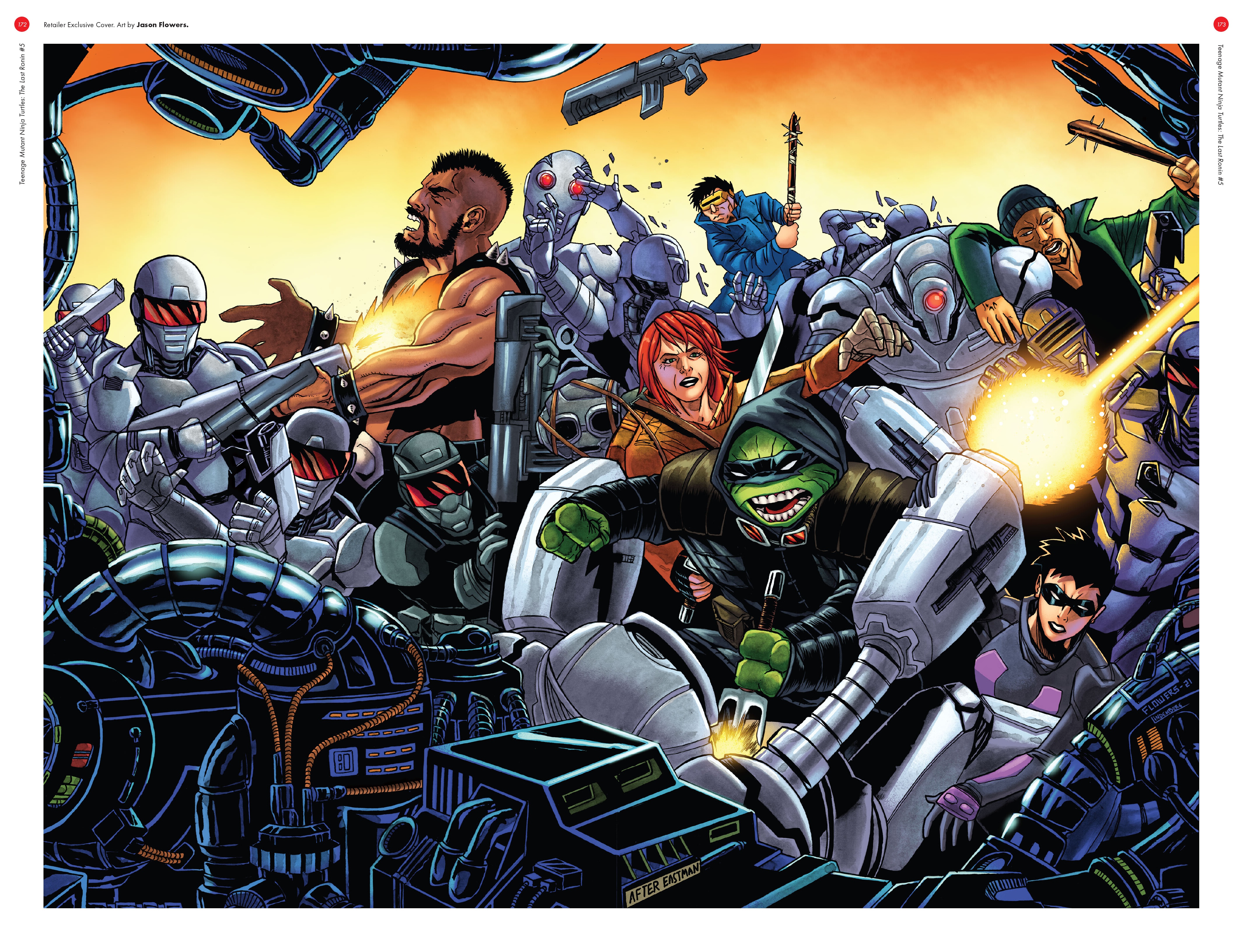 Read online Teenage Mutant Ninja Turtles: The Last Ronin - The Covers comic -  Issue # TPB (Part 2) - 65