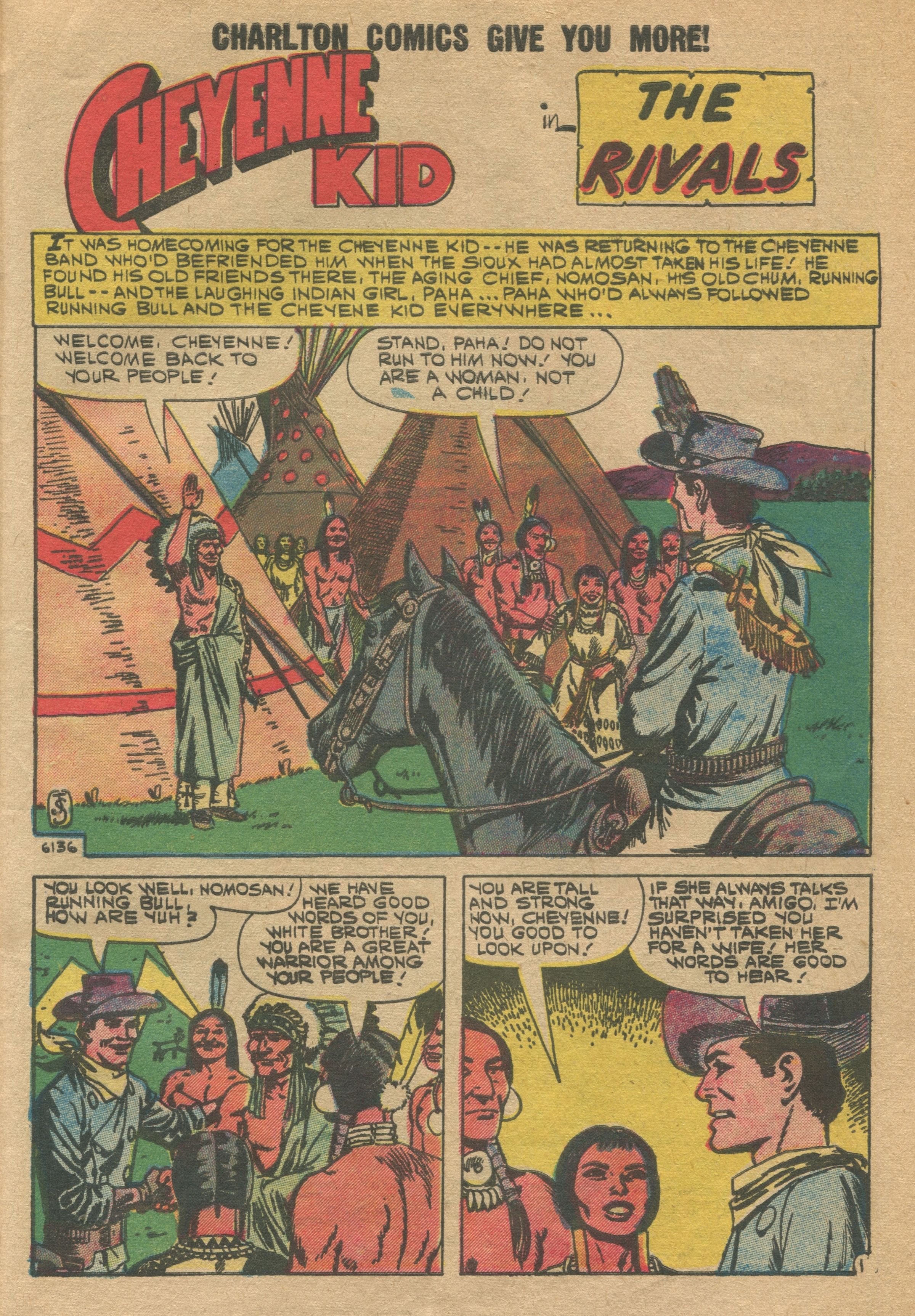 Read online Cheyenne Kid comic -  Issue #22 - 27