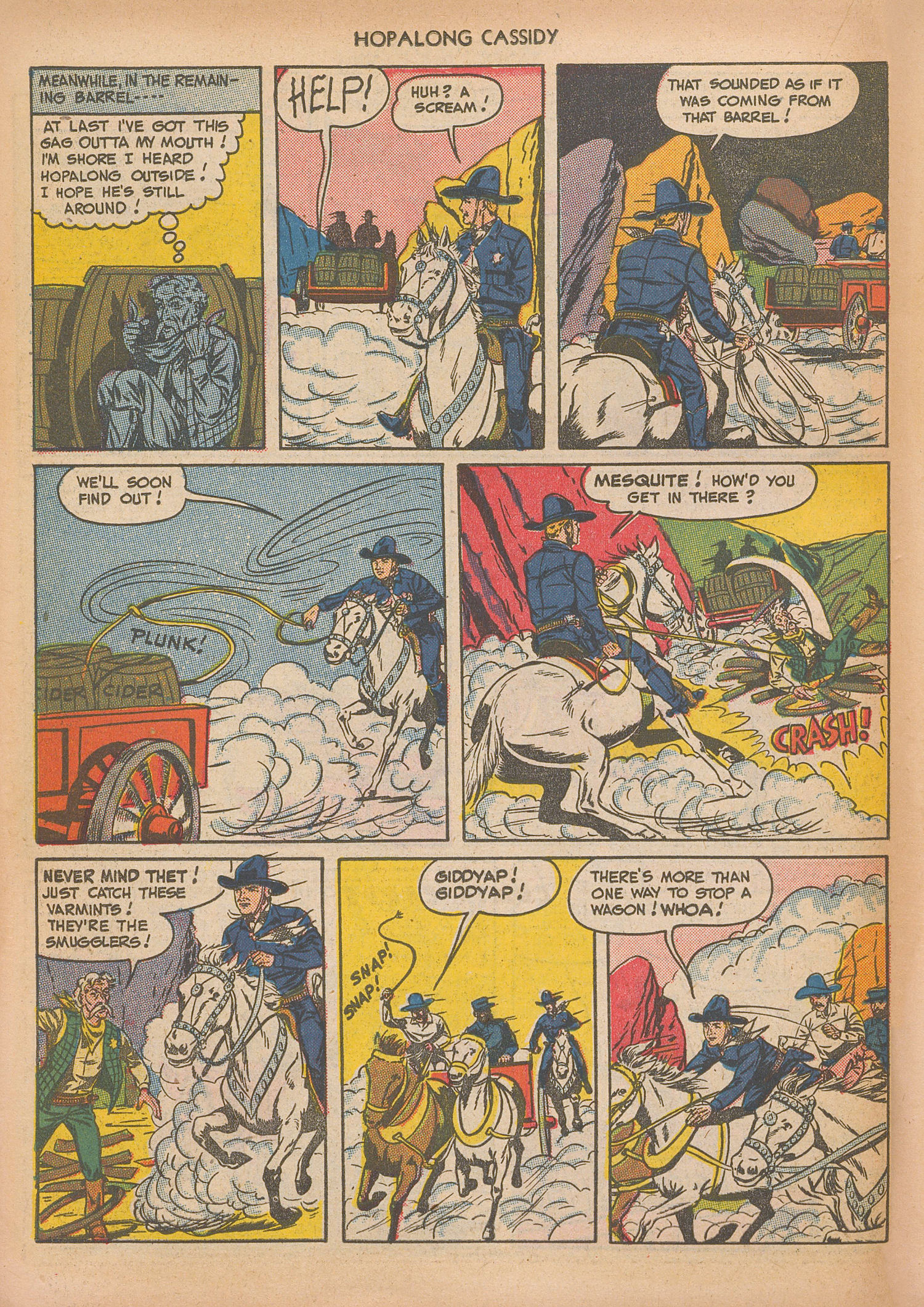 Read online Hopalong Cassidy comic -  Issue #35 - 38