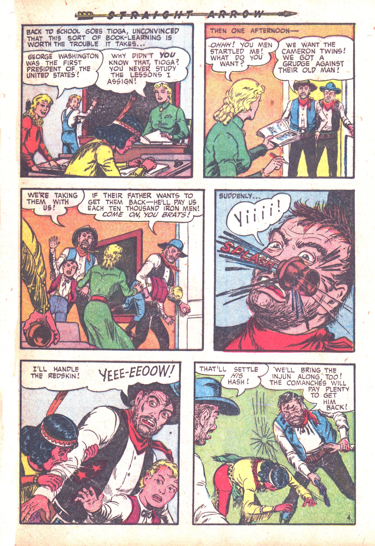 Read online Straight Arrow comic -  Issue #35 - 21