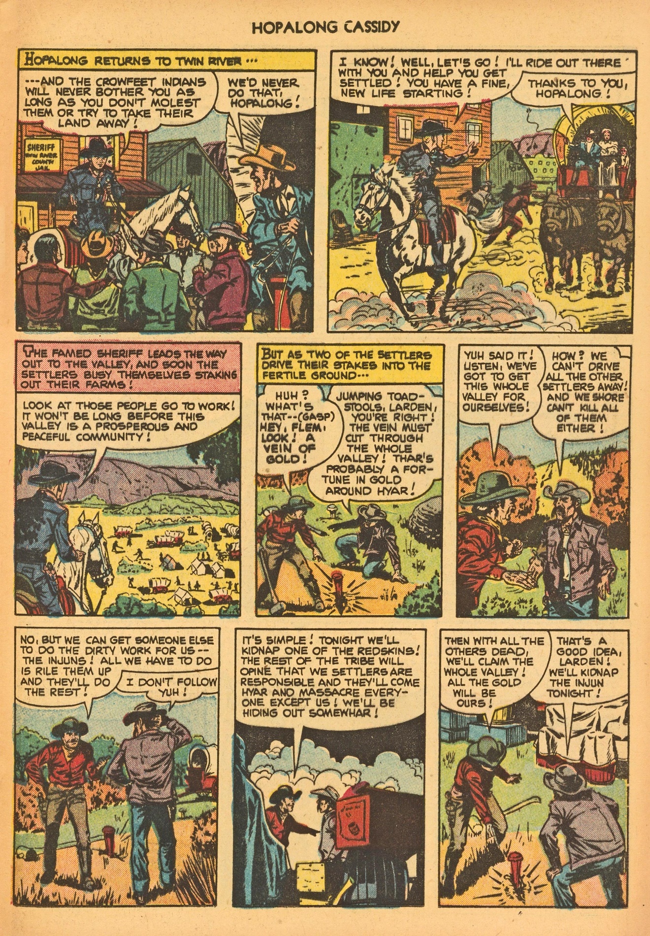 Read online Hopalong Cassidy comic -  Issue #63 - 17
