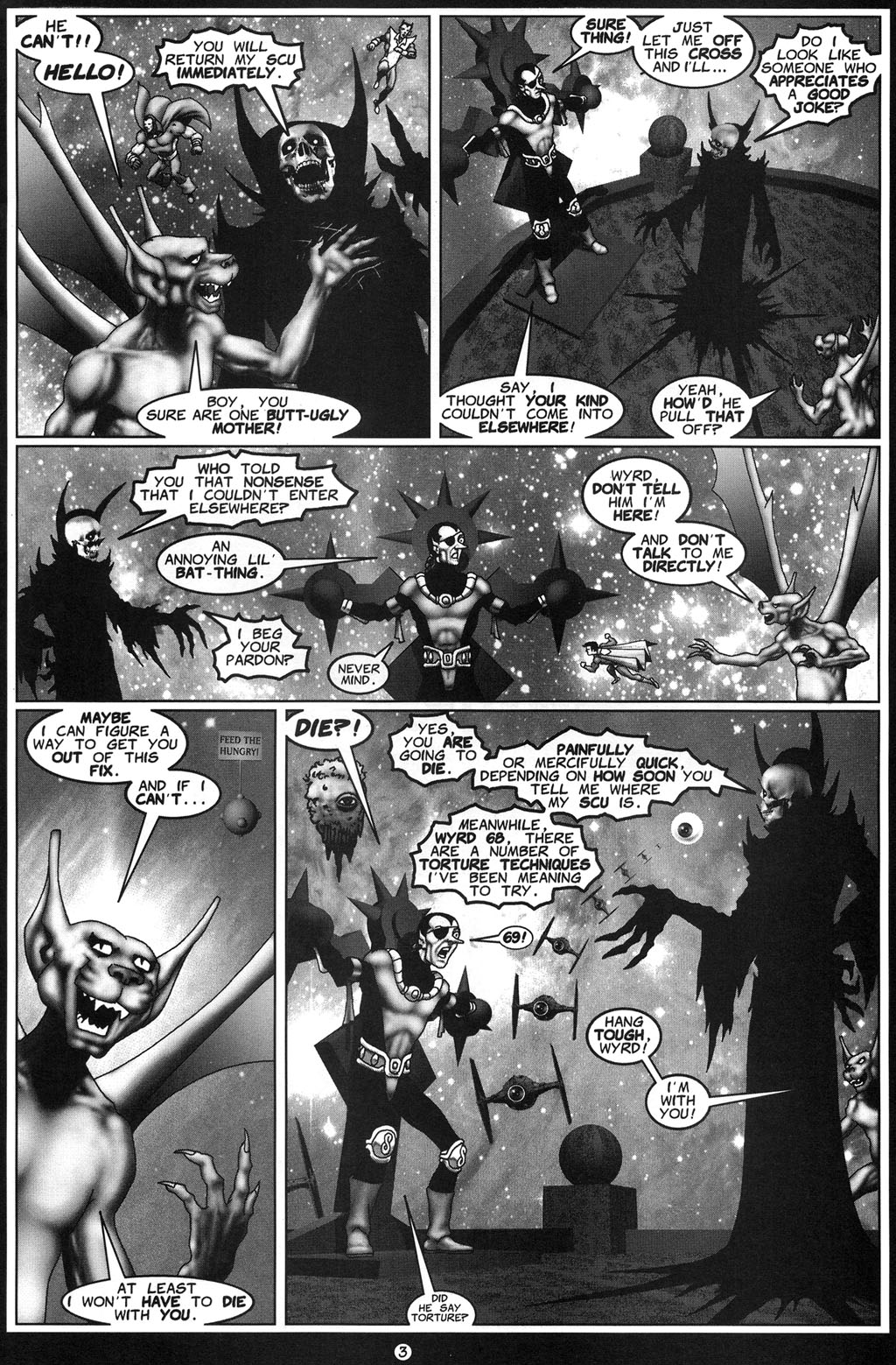 Read online Wyrd the Reluctant Warrior comic -  Issue #5 - 5