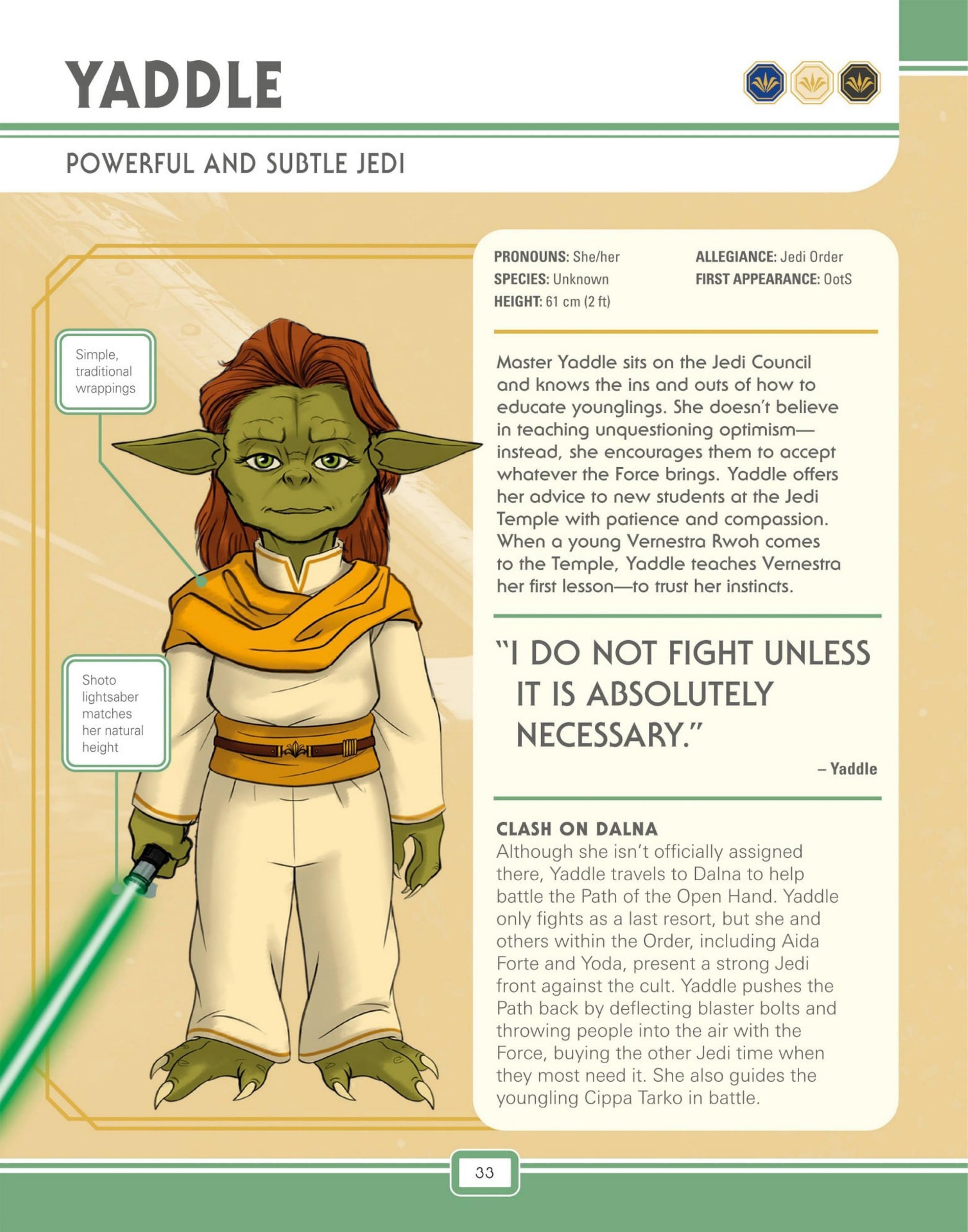 Read online Star Wars: The High Republic Character Encyclopedia comic -  Issue # TPB (Part 1) - 35