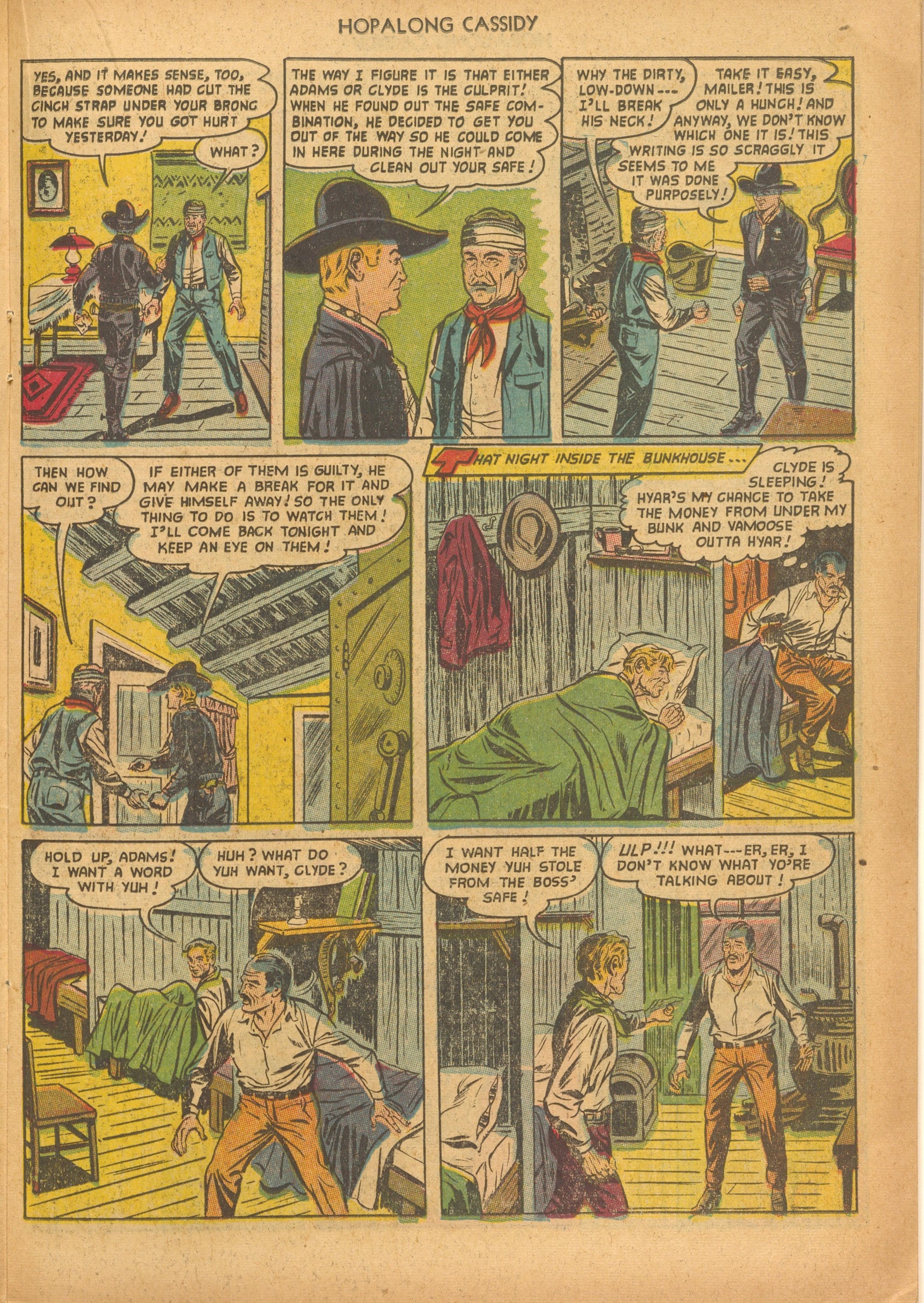 Read online Hopalong Cassidy comic -  Issue #78 - 15