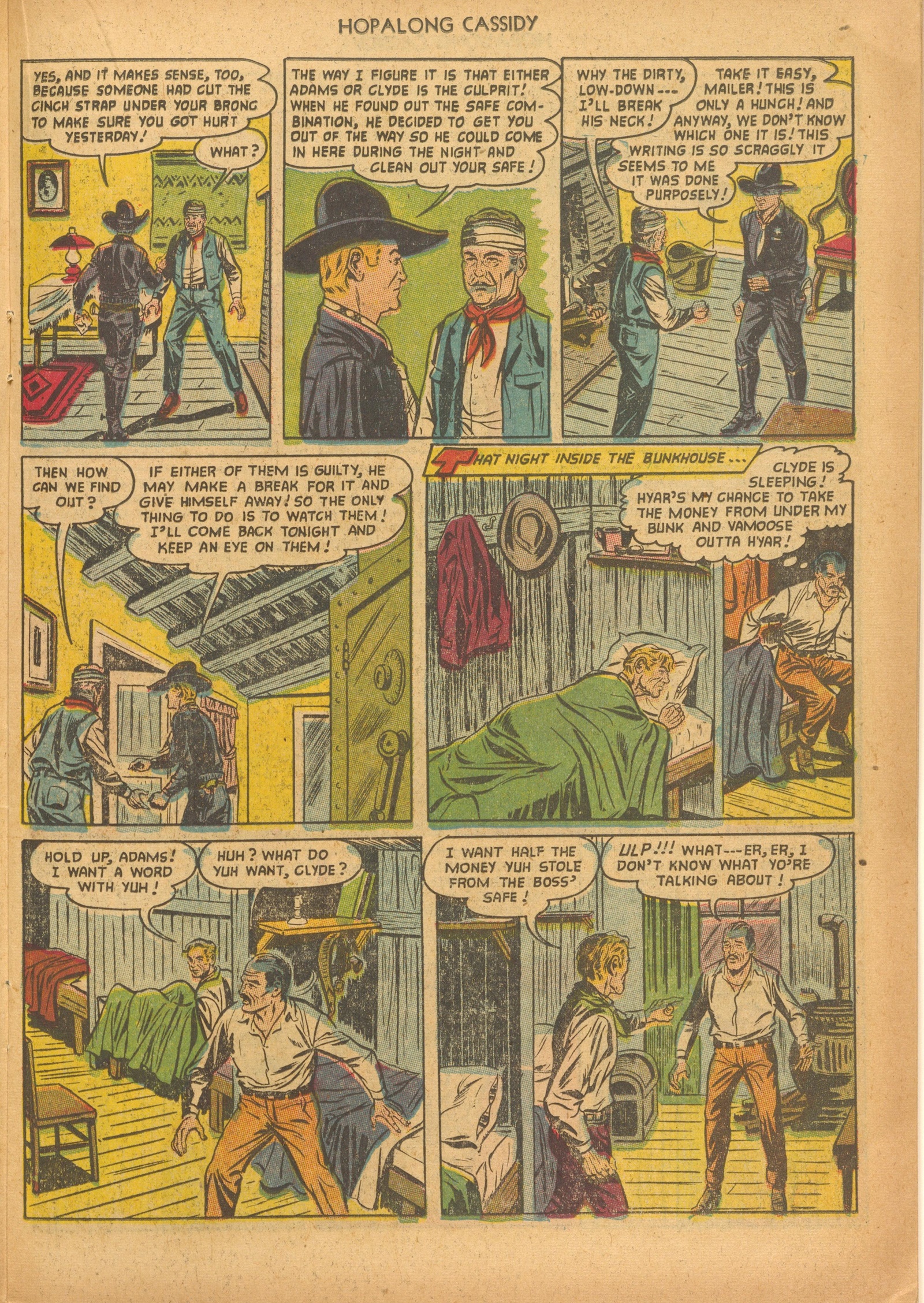 Read online Hopalong Cassidy comic -  Issue #78 - 15