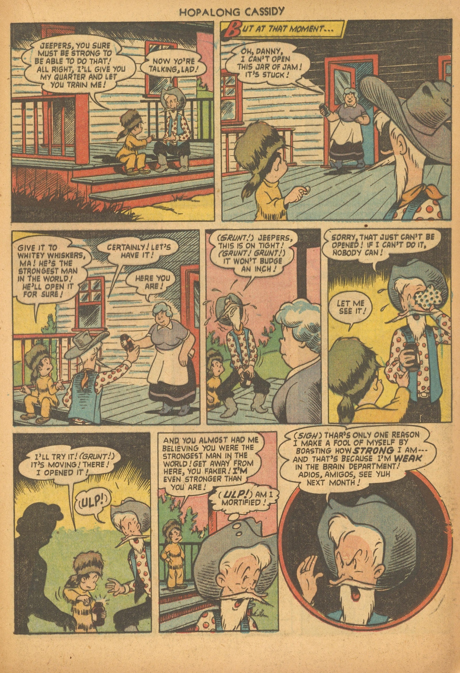 Read online Hopalong Cassidy comic -  Issue #83 - 21