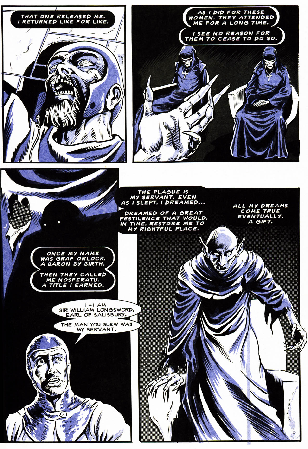 Read online Nosferatu: Plague of Terror comic -  Issue #1 - 21