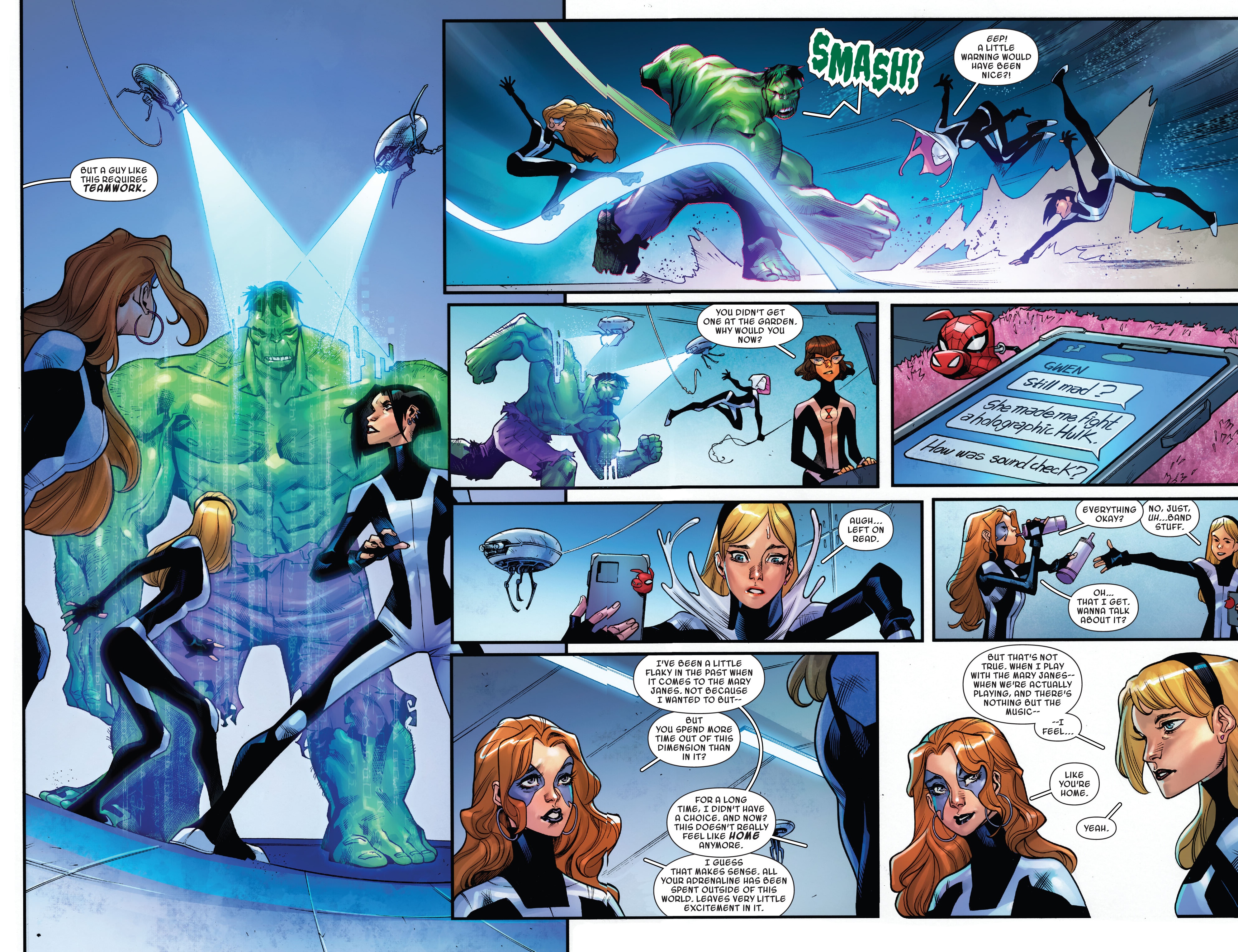 Read online Spider-Gwen: Smash comic -  Issue #2 - 12