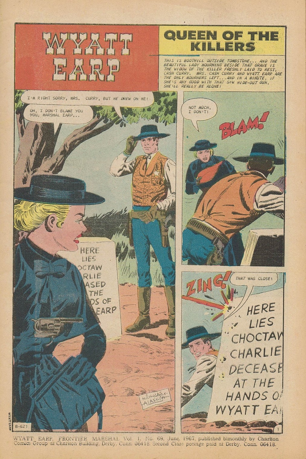 Read online Wyatt Earp Frontier Marshal comic -  Issue #69 - 3