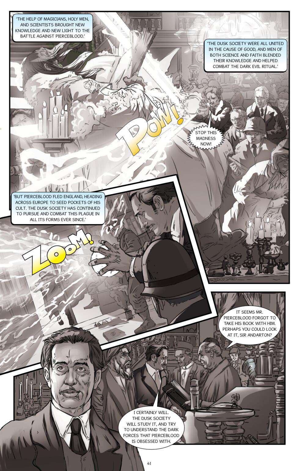 Read online Dusk Society comic -  Issue # TPB - 42