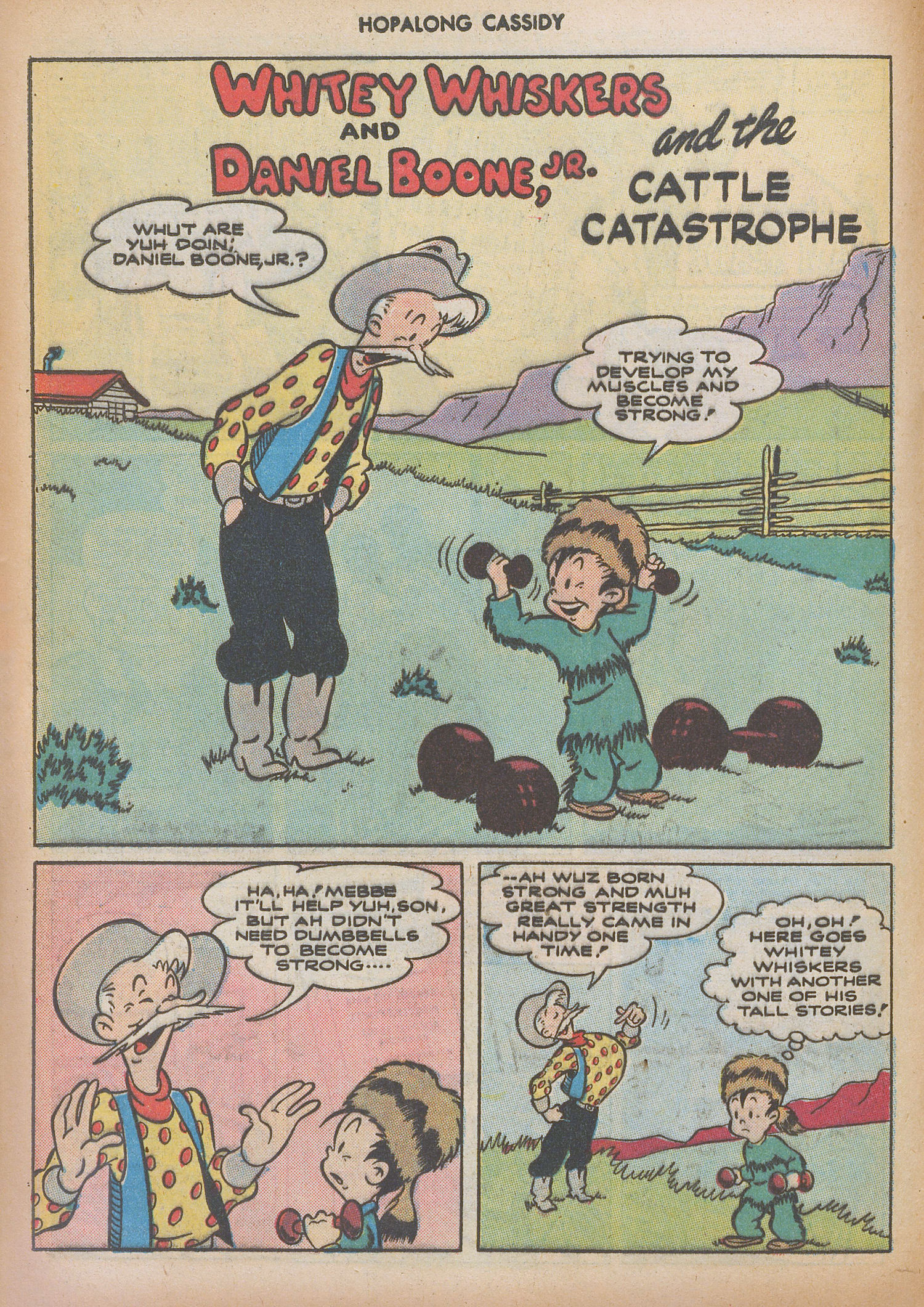 Read online Hopalong Cassidy comic -  Issue #17 - 24