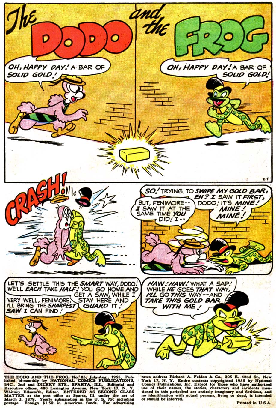 Read online Dodo and The Frog comic -  Issue #85 - 3