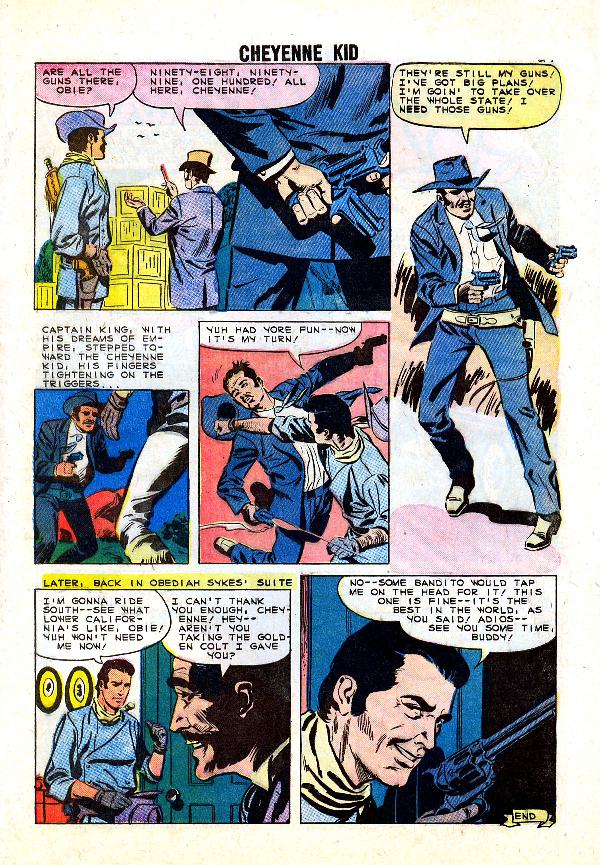 Read online Cheyenne Kid comic -  Issue #17 - 30