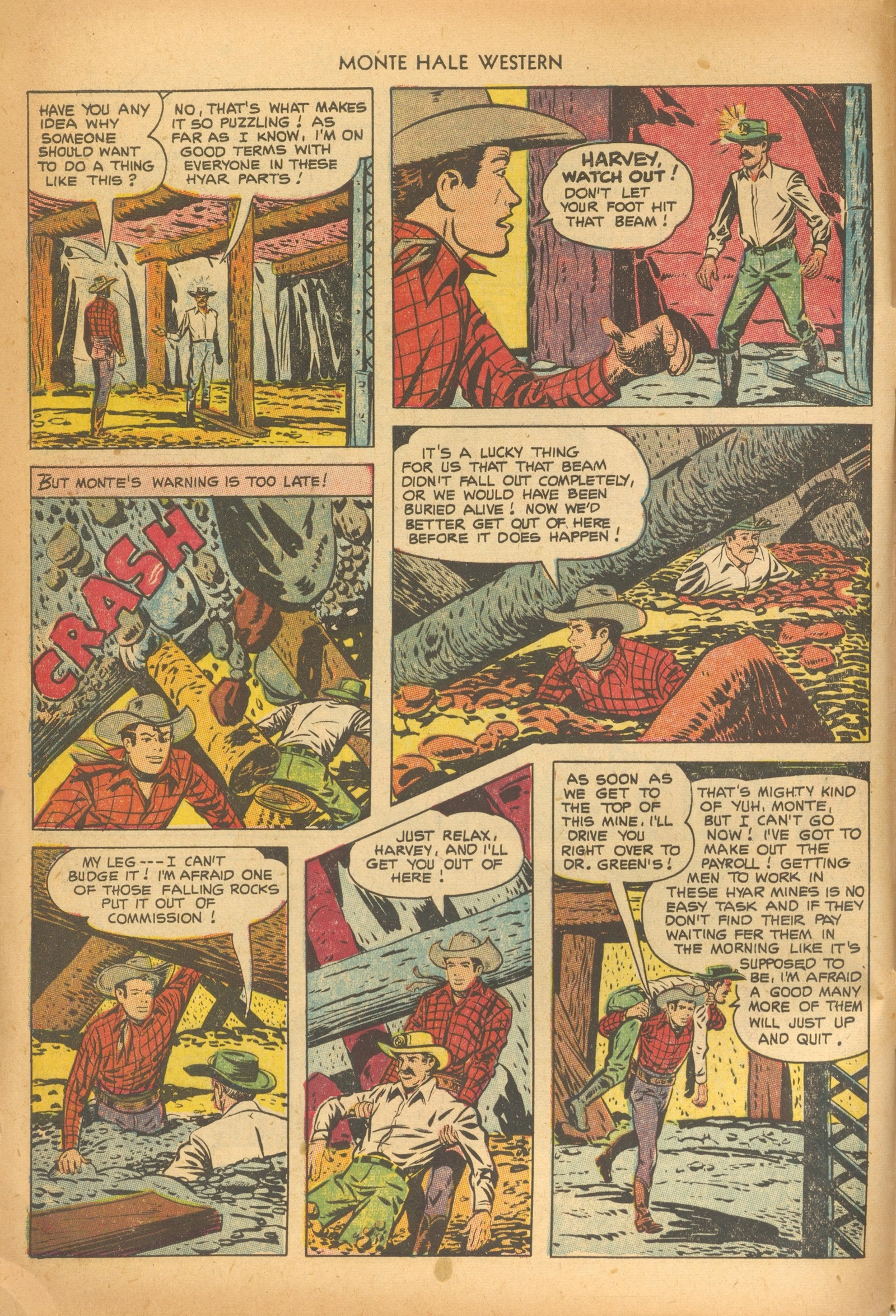 Read online Monte Hale Western comic -  Issue #80 - 4