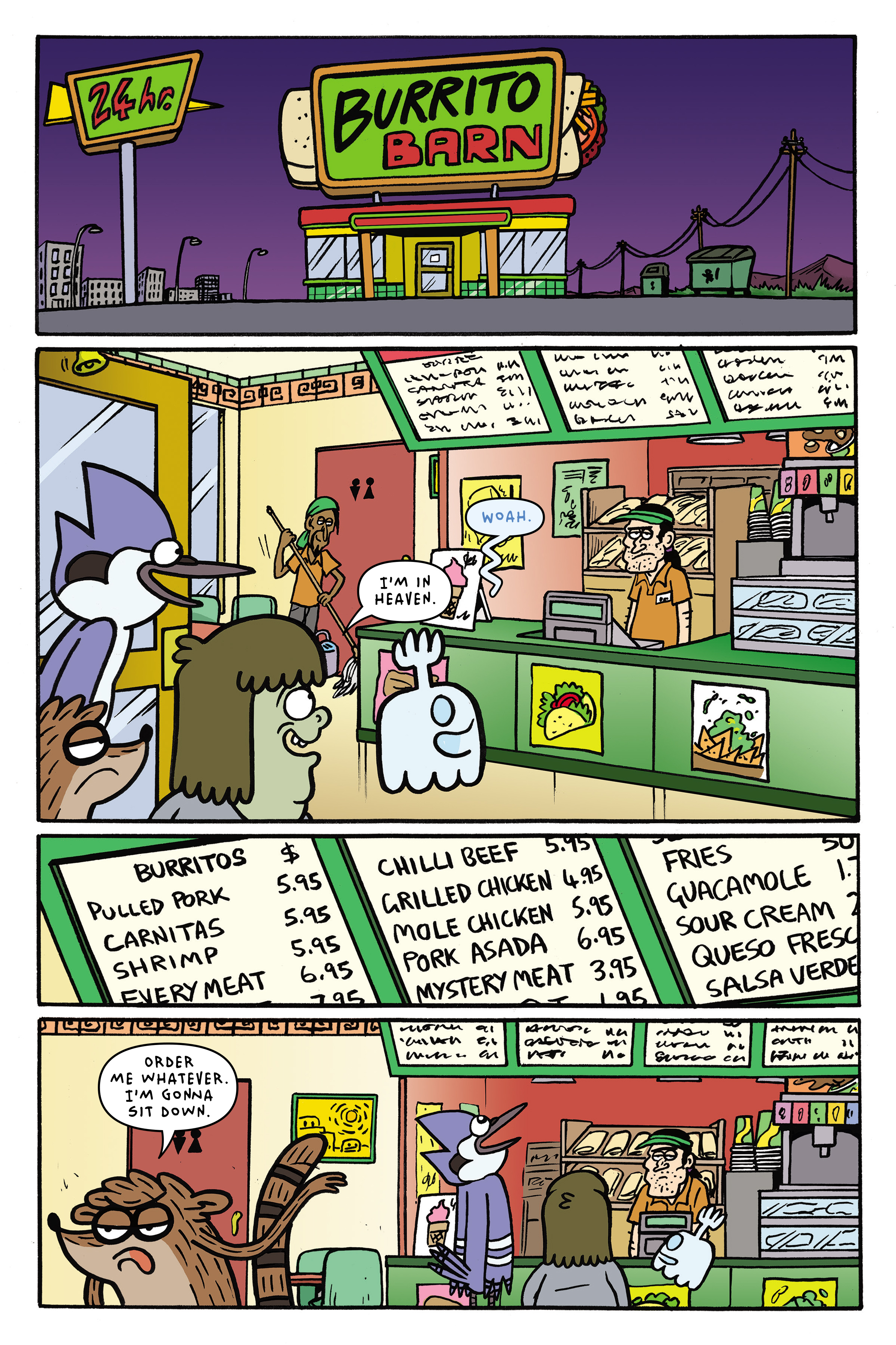 Read online Regular Show: The Meatening comic -  Issue # TPB - 89