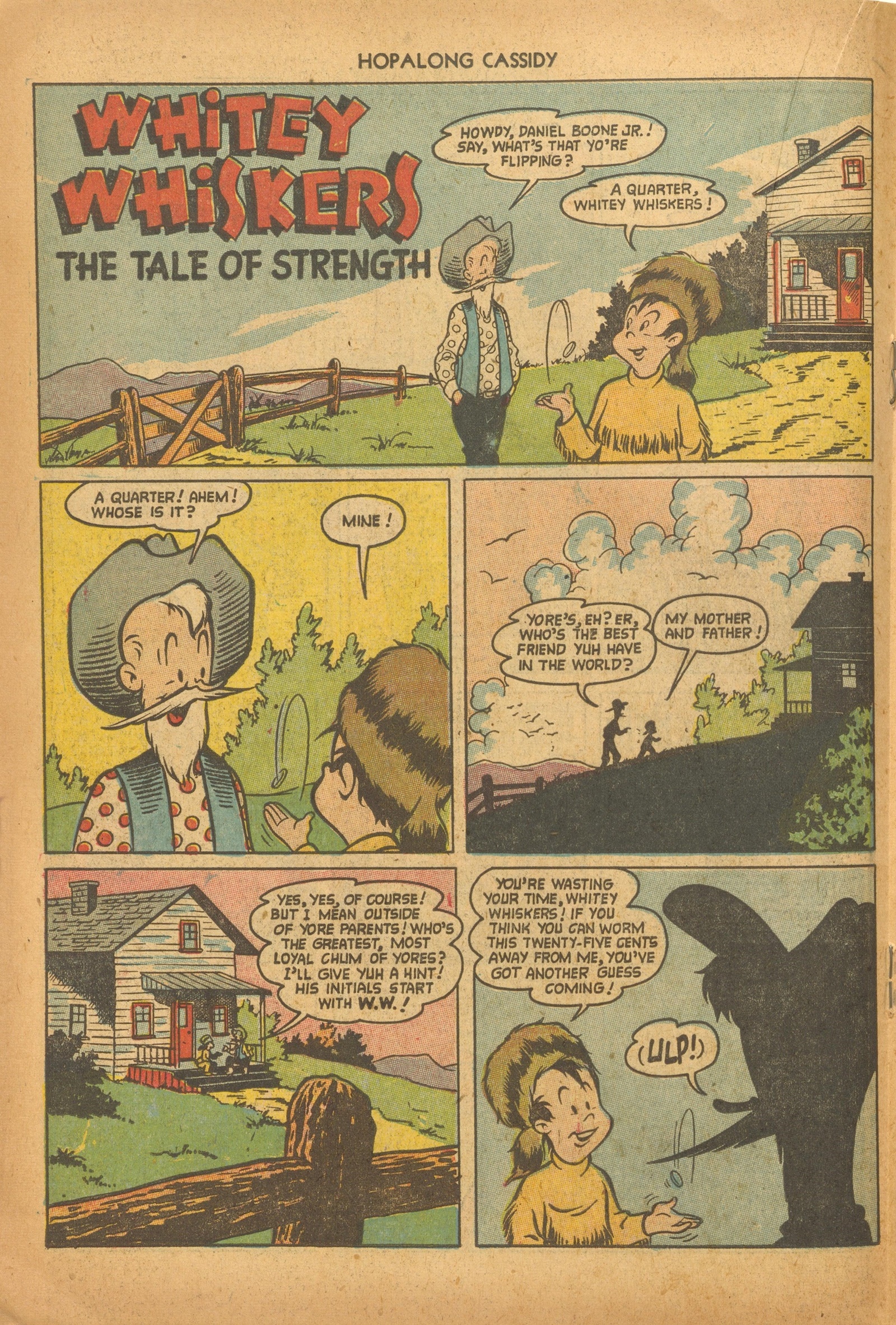 Read online Hopalong Cassidy comic -  Issue #83 - 18