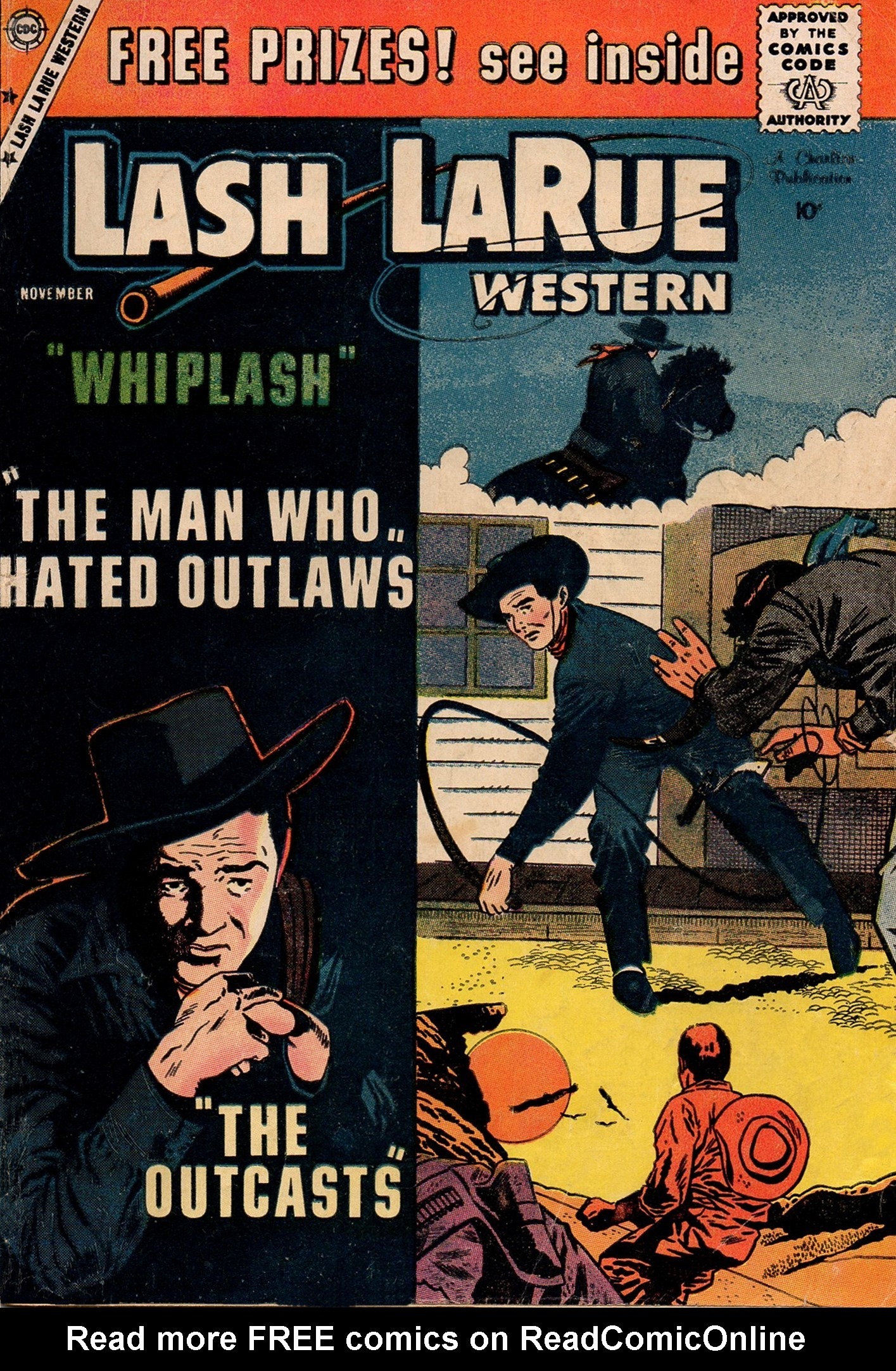 Read online Lash Larue Western (1949) comic -  Issue #75 - 1