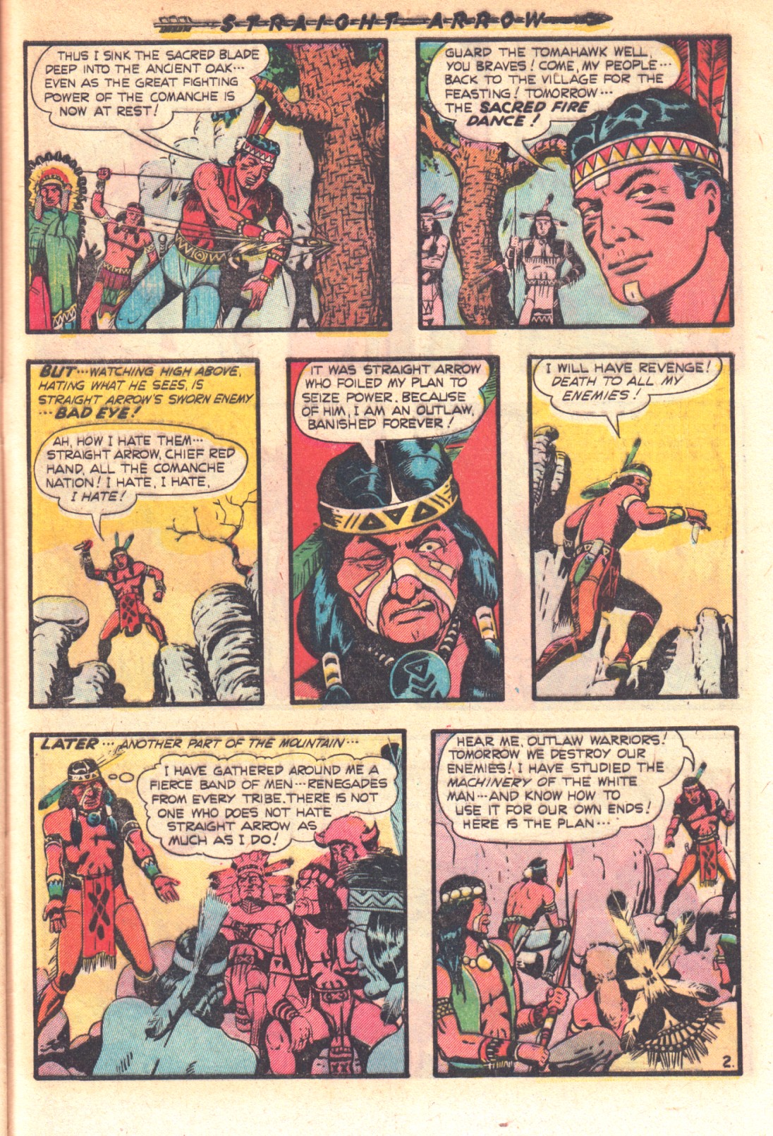 Read online Straight Arrow comic -  Issue #17 - 27