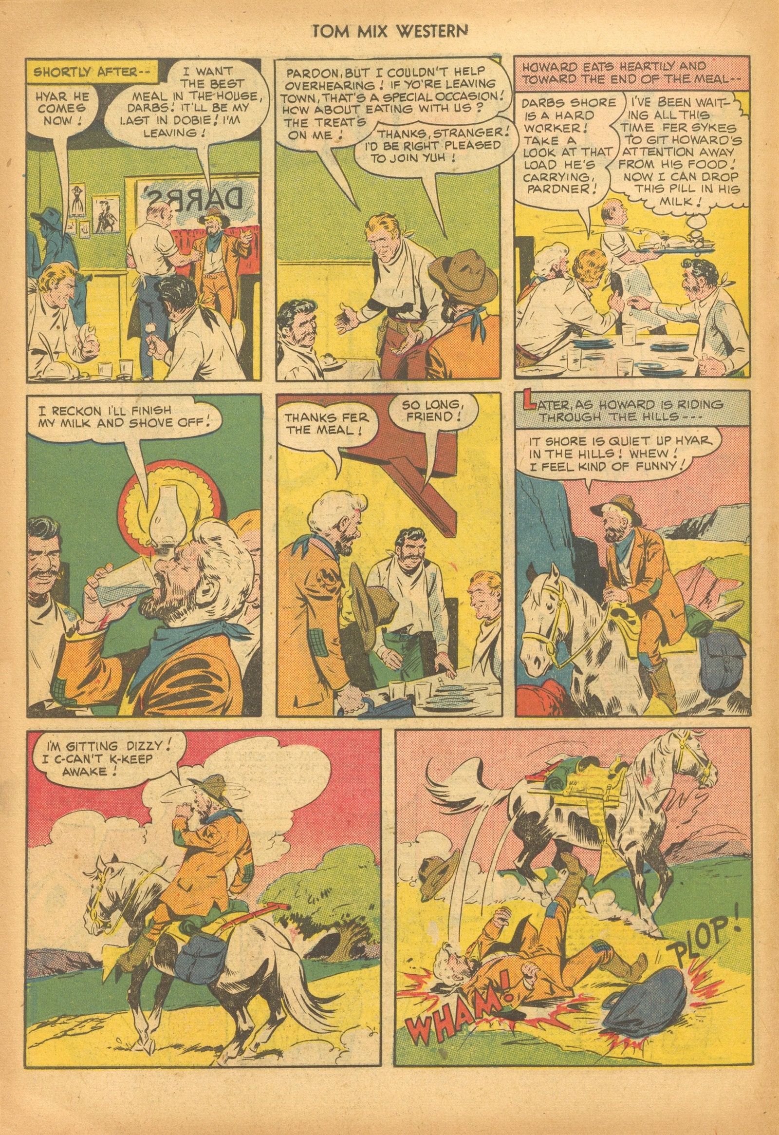 Read online Tom Mix Western (1948) comic -  Issue #30 - 18