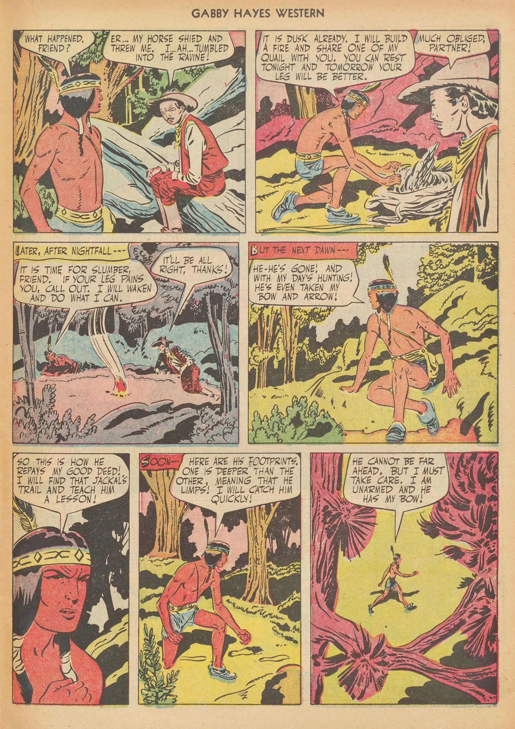 Read online Gabby Hayes Western comic -  Issue #31 - 19
