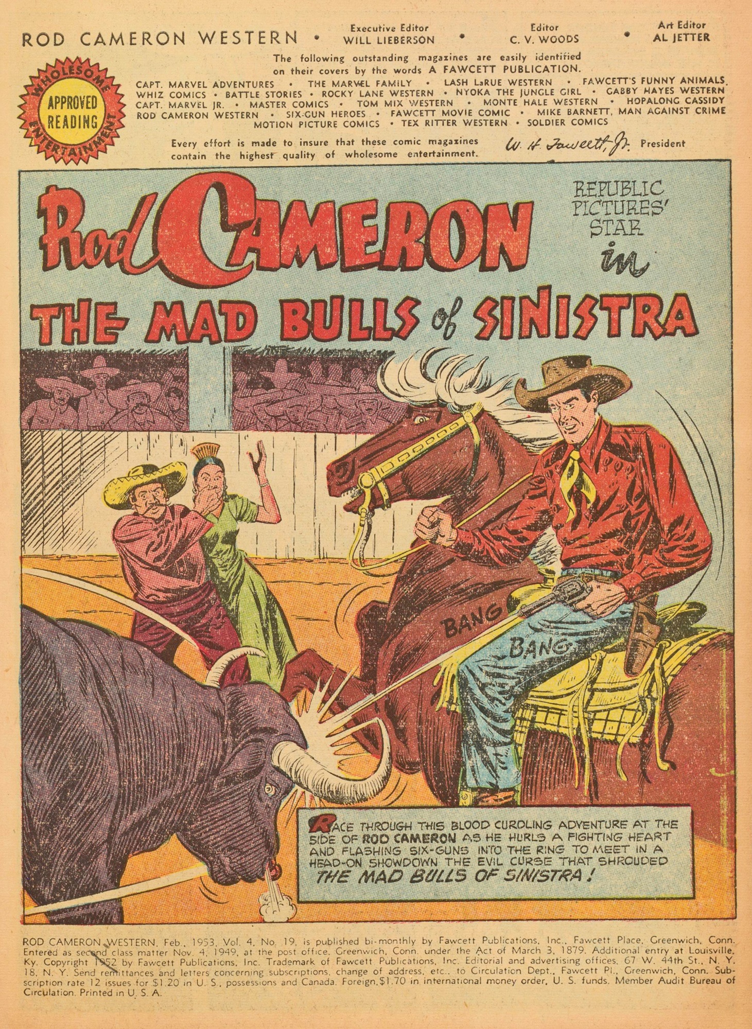 Read online Rod Cameron Western comic -  Issue #19 - 3
