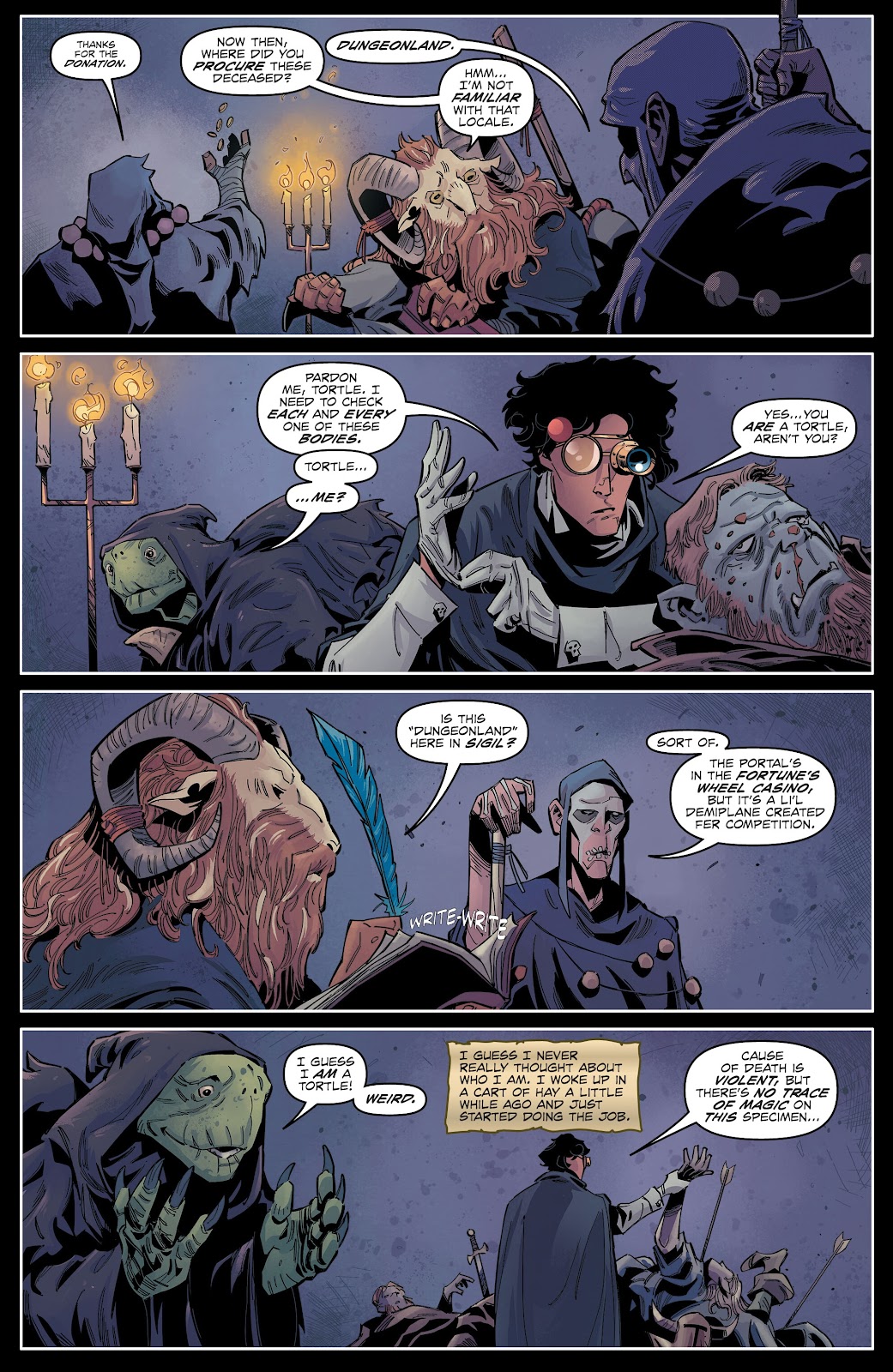 Dungeons & Dragons: Fortune Finder issue 3 - Page 6