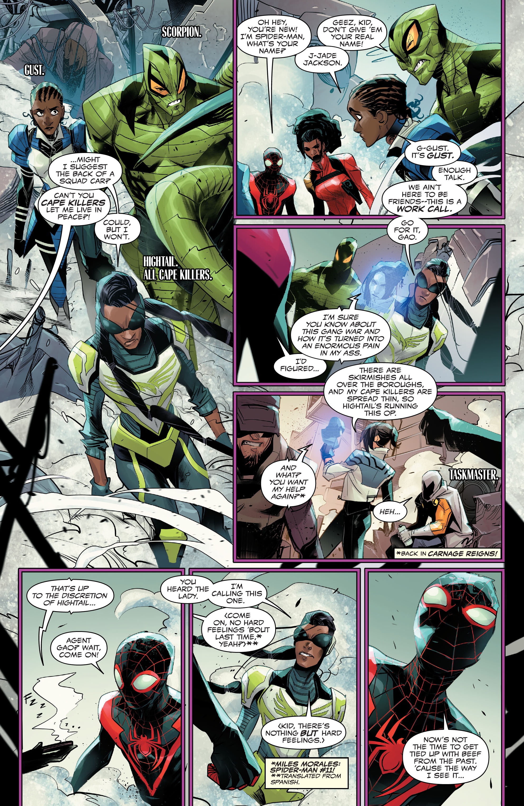 Read online Miles Morales: Spider-Man (2022) comic -  Issue #13 - 21