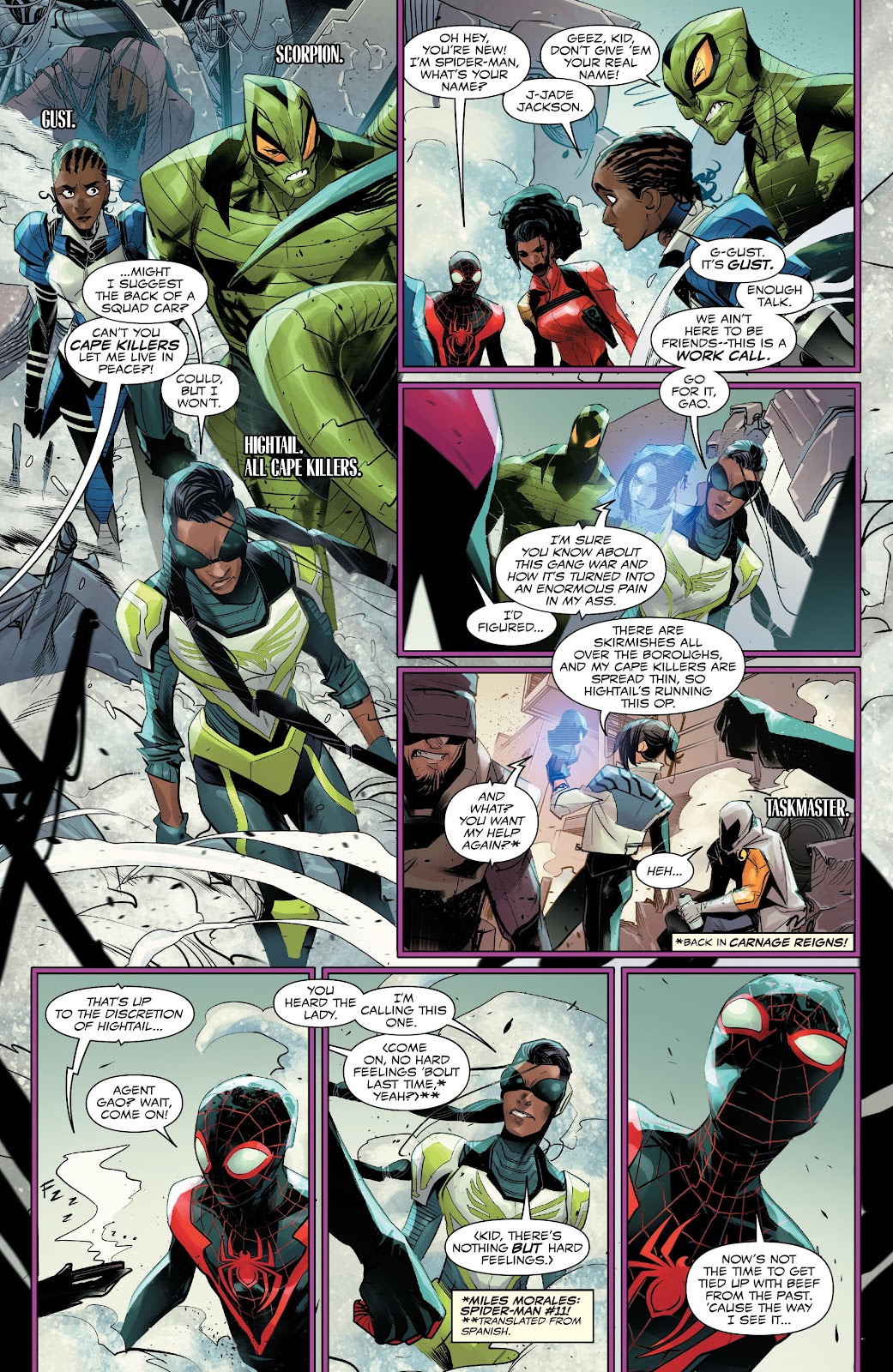 Miles Morales: Spider-Man (2022) issue 13 - Page 21