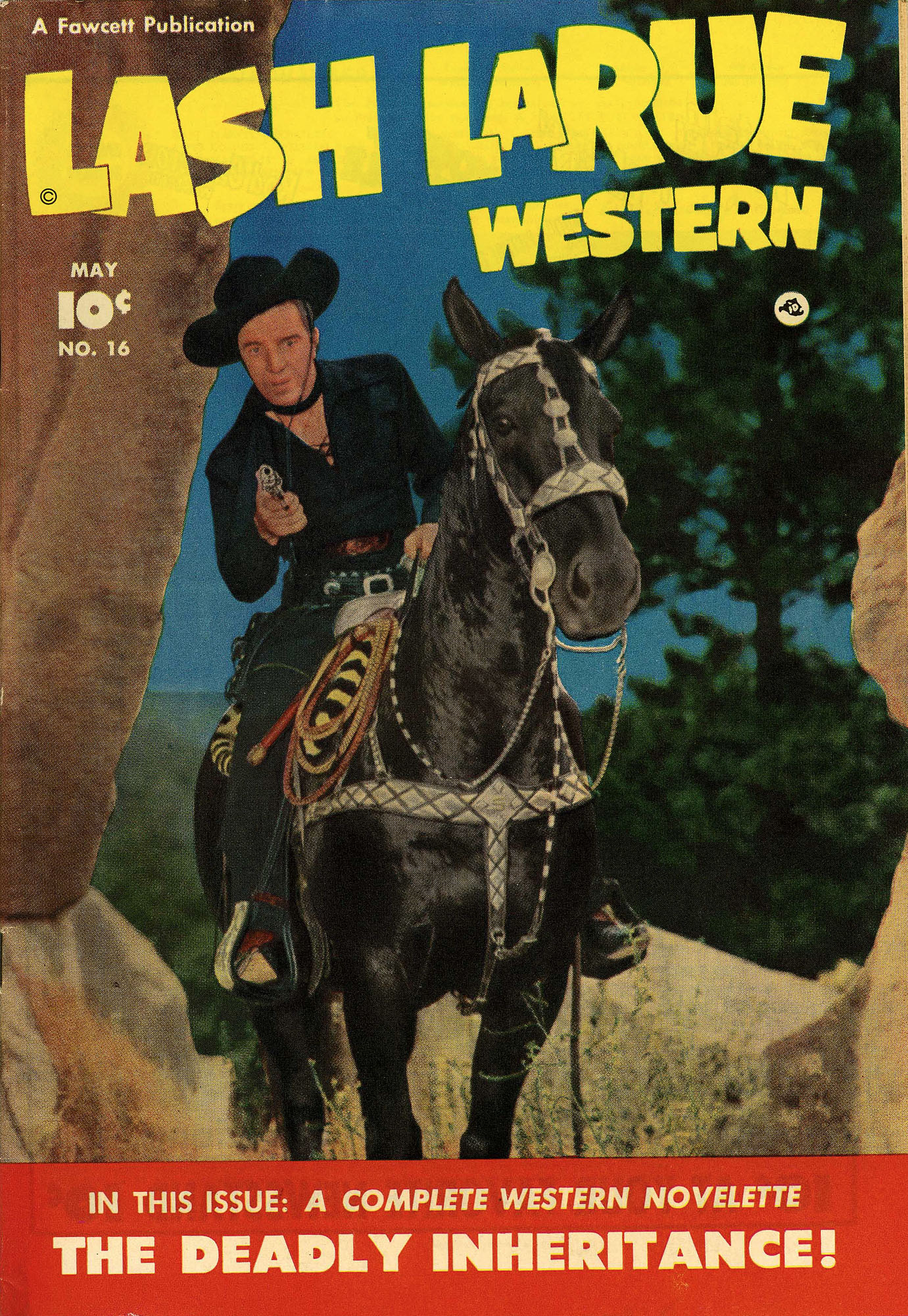 Read online Lash Larue Western (1949) comic -  Issue #16 - 1