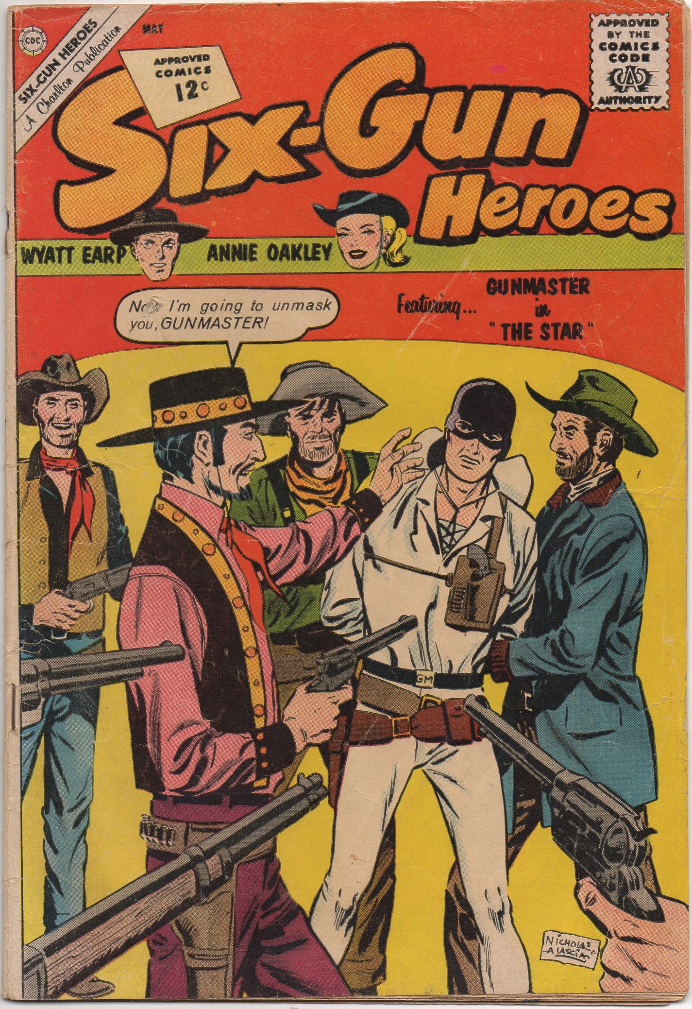Read online Six-Gun Heroes comic -  Issue #68 - 1