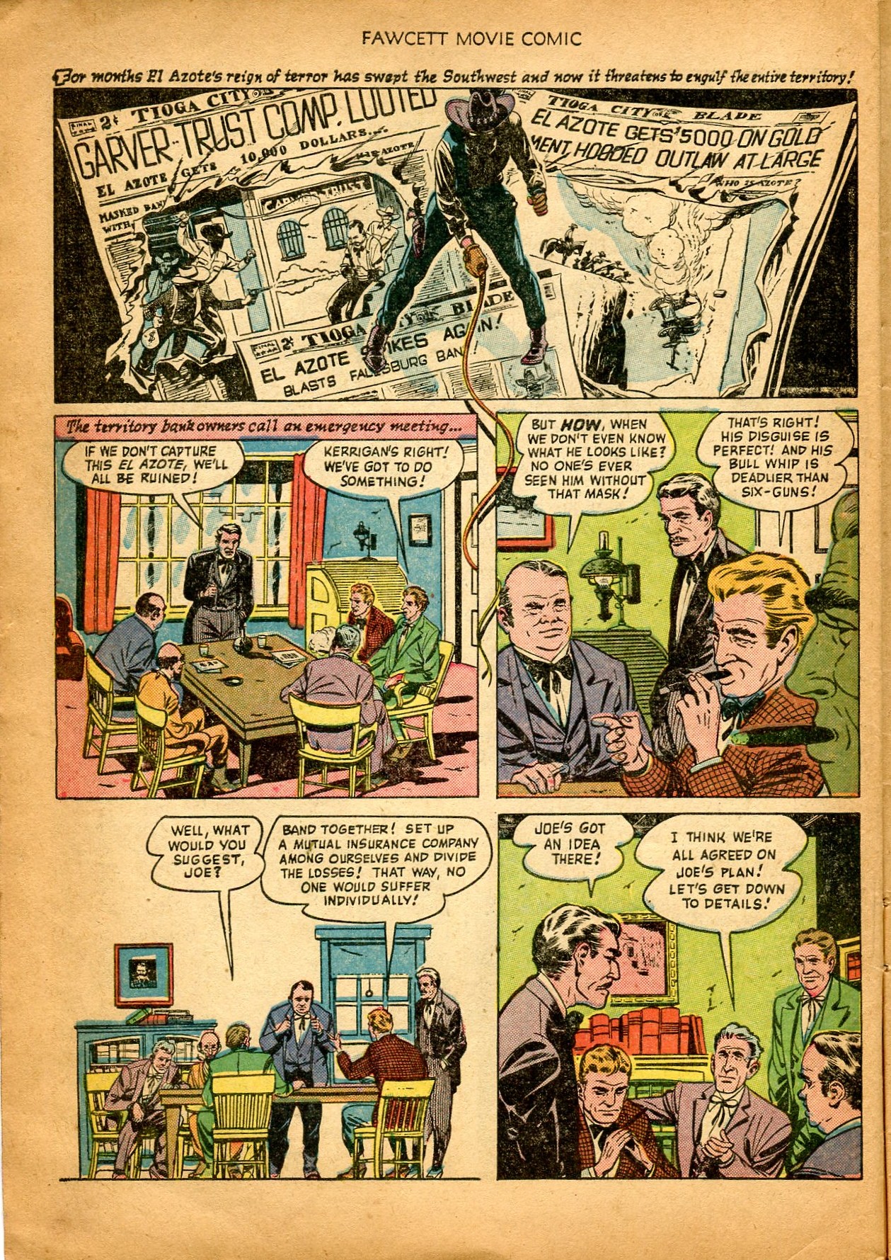 Read online Fawcett Movie Comic comic -  Issue #8 - 6