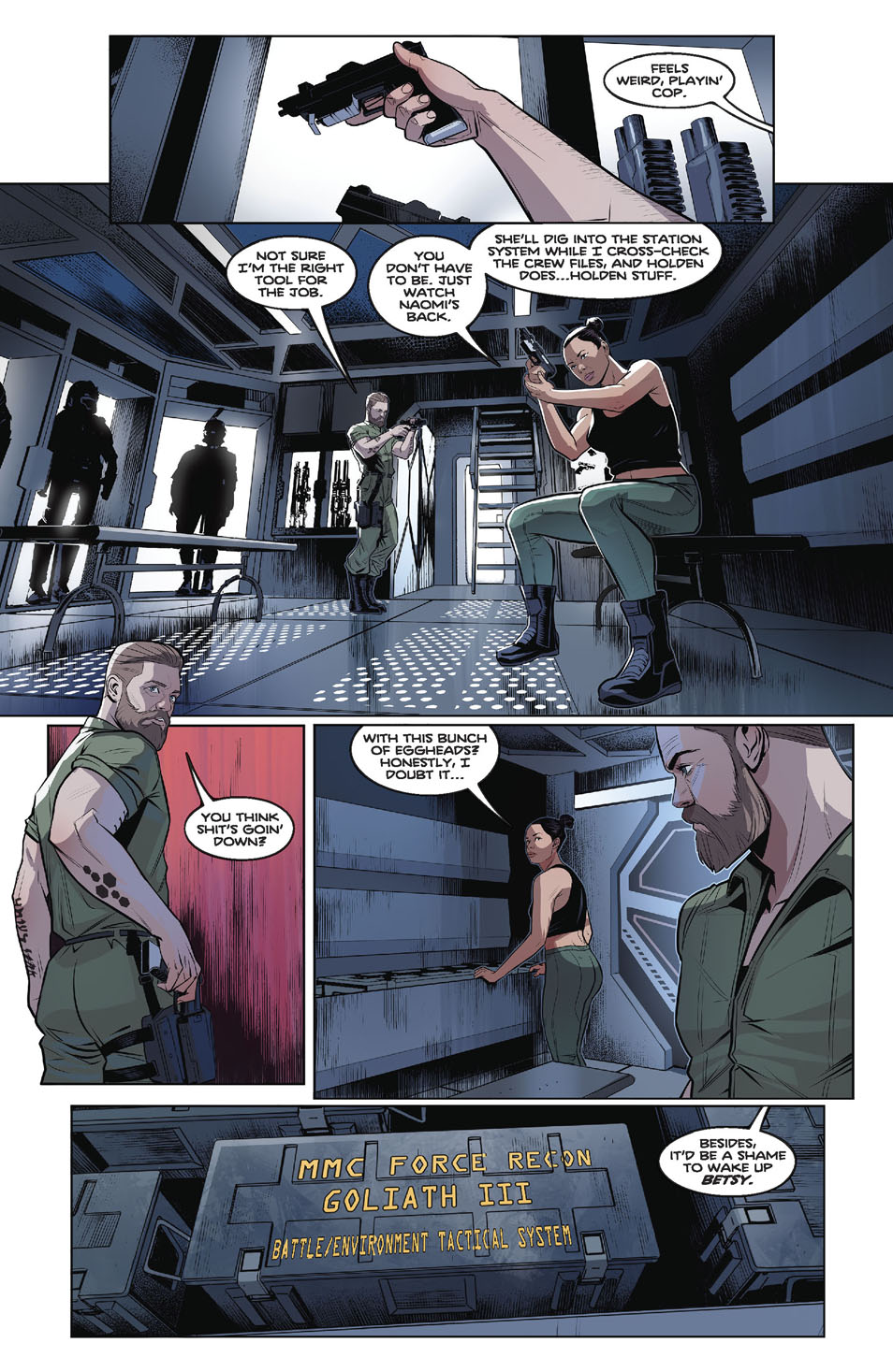 Read online The Expanse: Dragon Tooth comic -  Issue #6 - 17