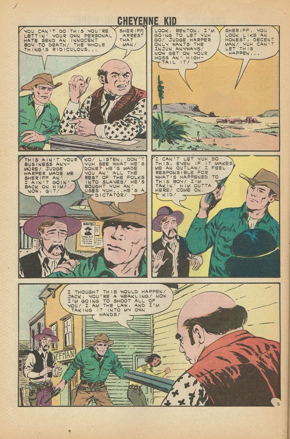 Read online Cheyenne Kid comic -  Issue #41 - 24