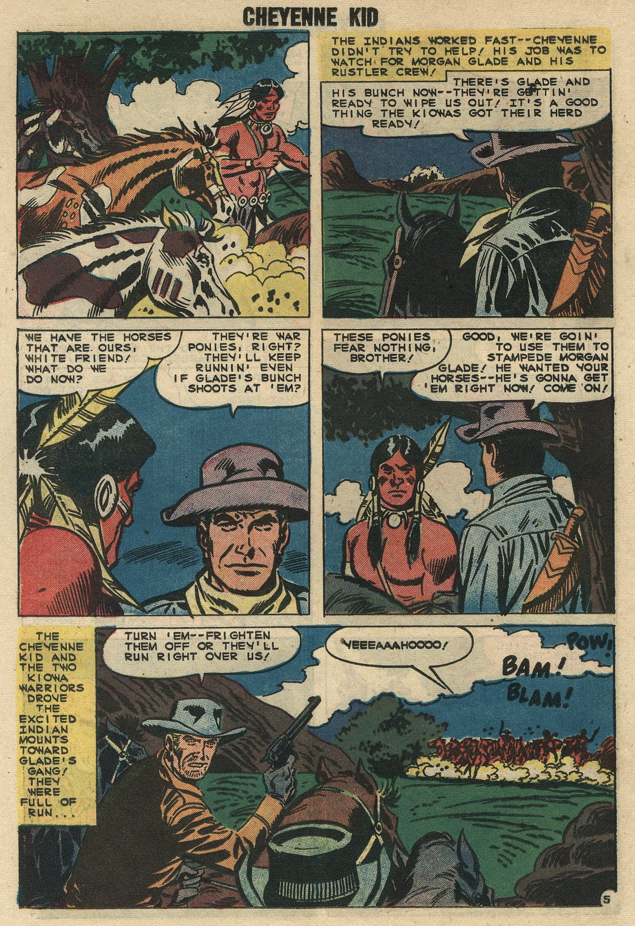 Read online Cheyenne Kid comic -  Issue #18 - 18