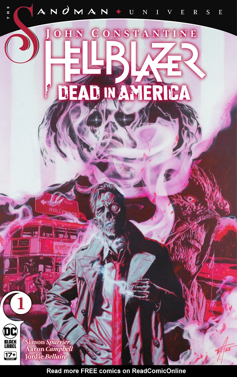 John Constantine: Hellblazer: Dead in America issue 1 - Page 1