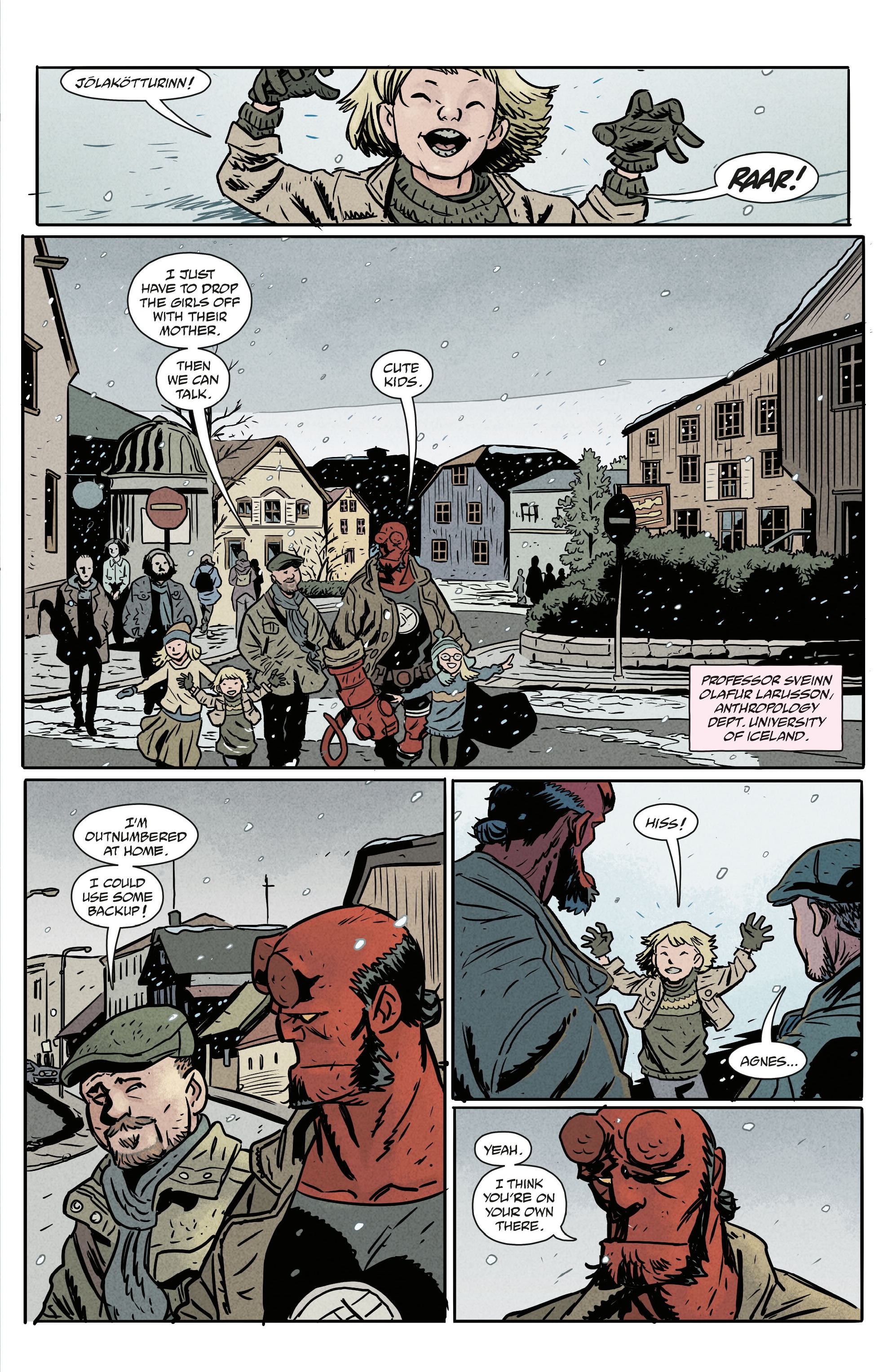Read online Hellboy Winter Special: The Yule Cat comic -  Issue # Full - 5
