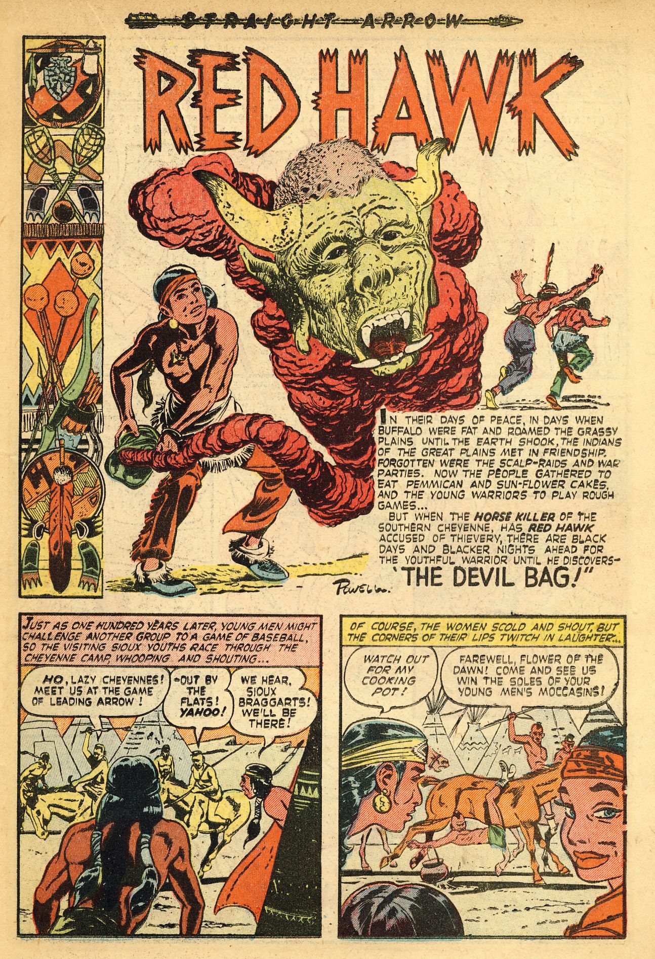 Read online Straight Arrow comic -  Issue #14 - 19