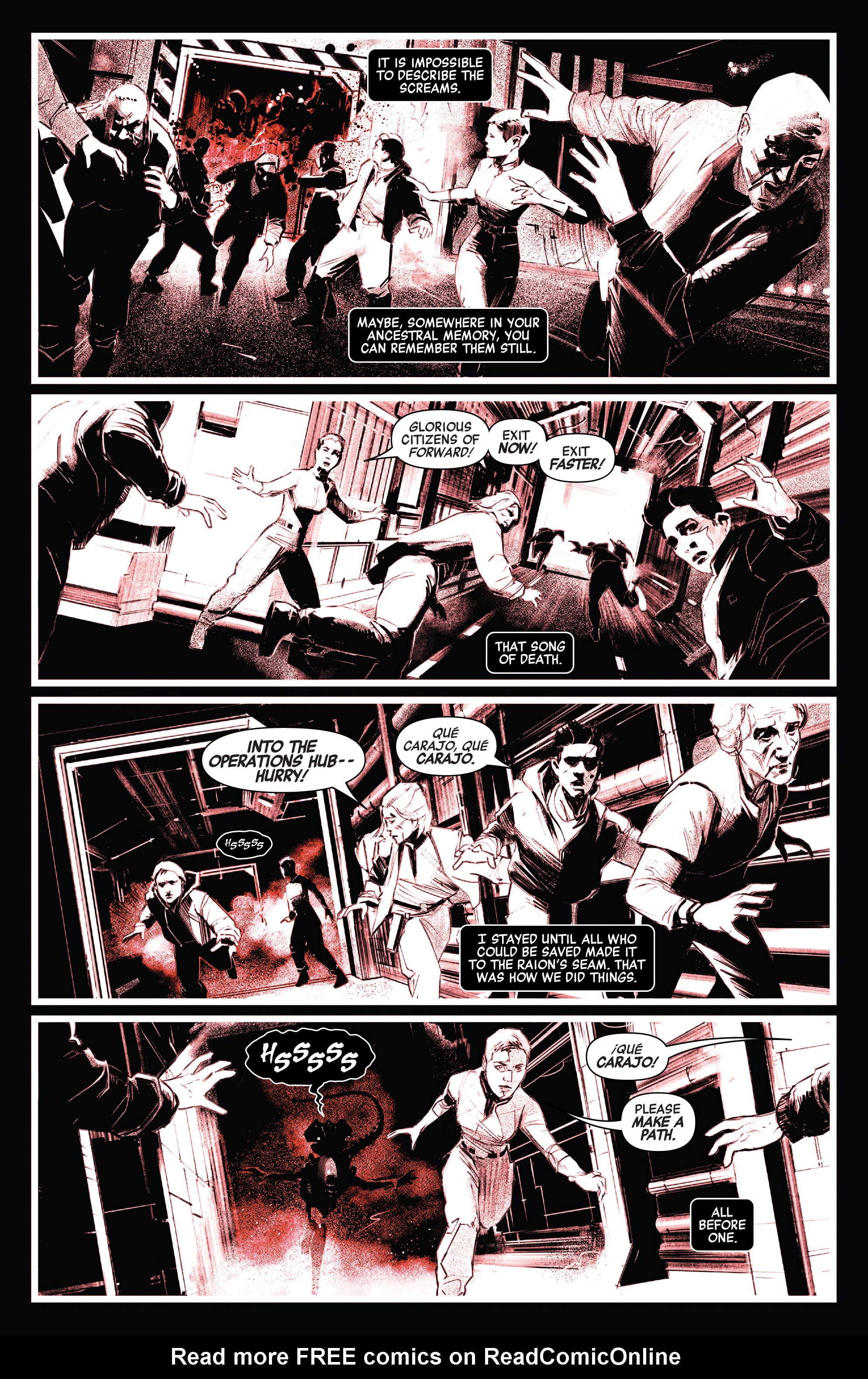Read online Alien: Black, White & Blood comic -  Issue #1 - 8