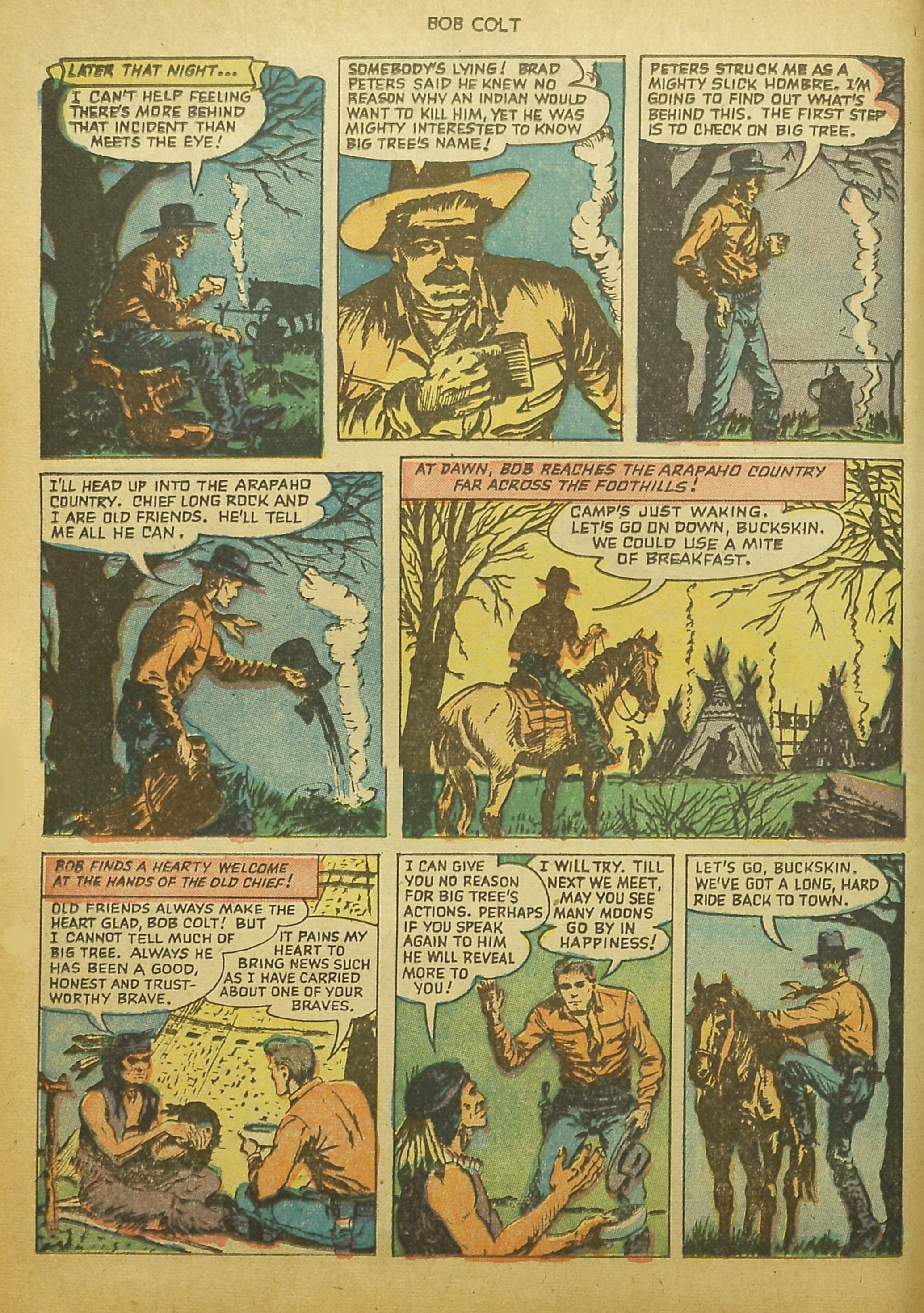 Read online Bob Colt Western comic -  Issue #8 - 8