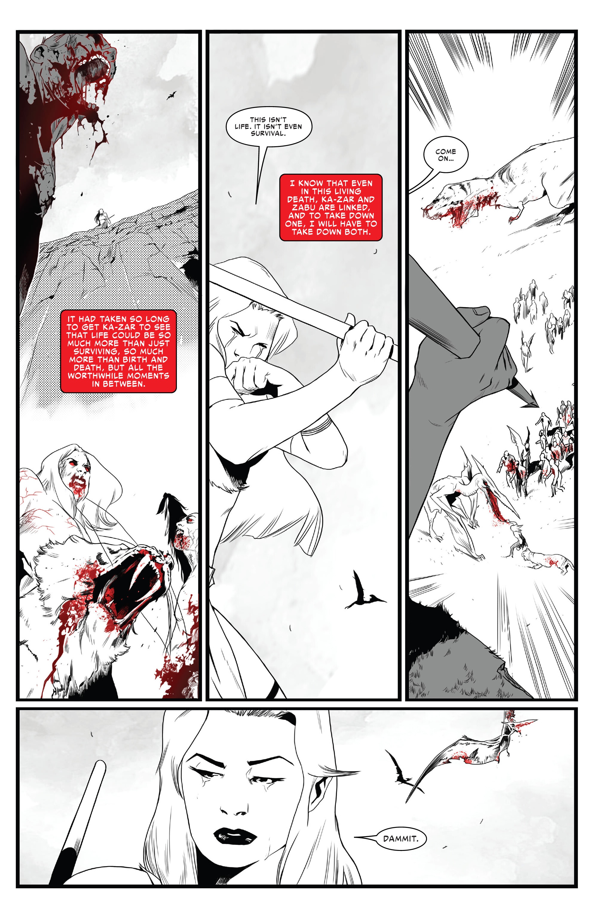 Read online Marvel Zombies: Black, White & Blood comic -  Issue #4 - 25