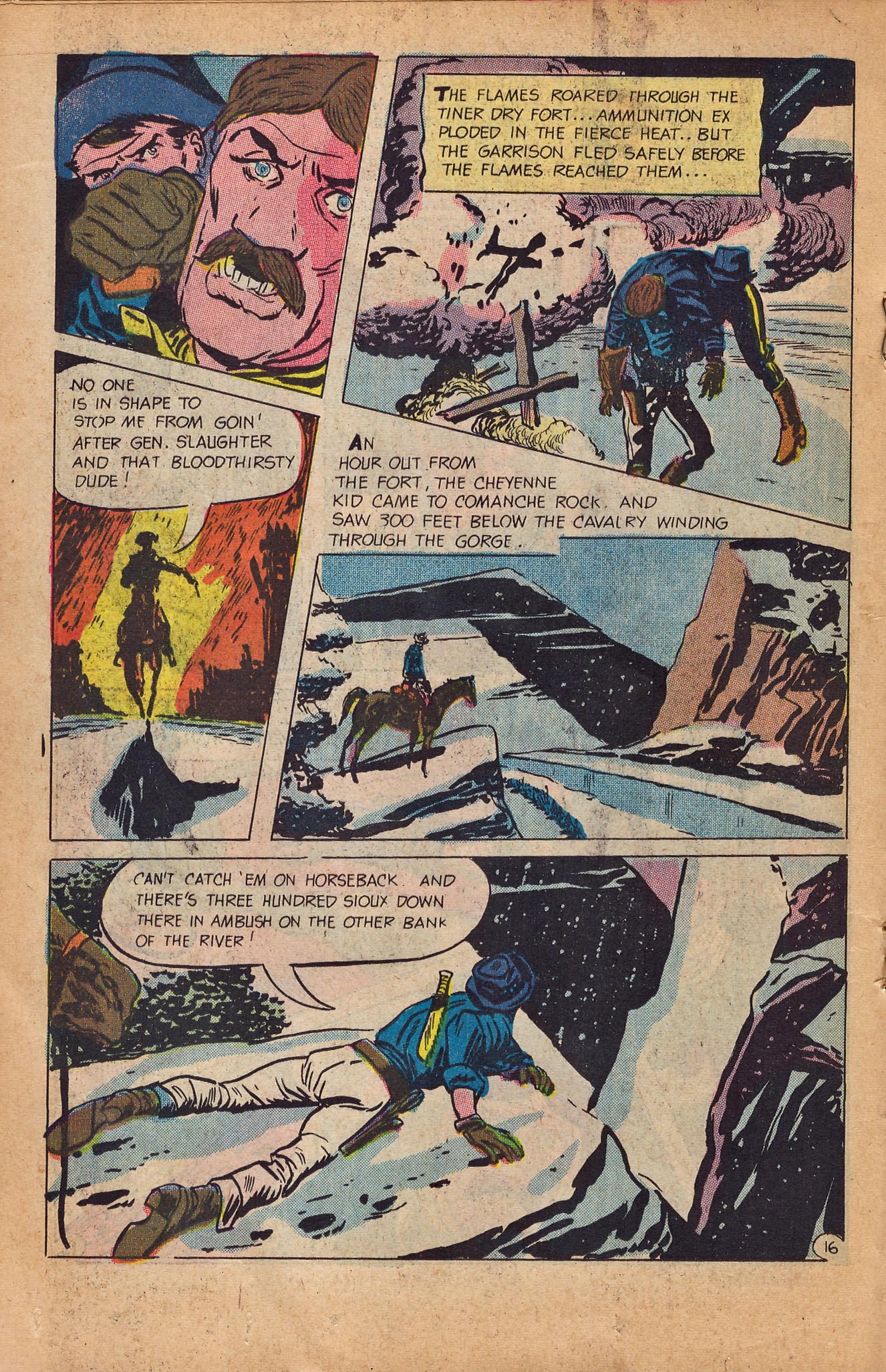 Read online Cheyenne Kid comic -  Issue #68 - 18