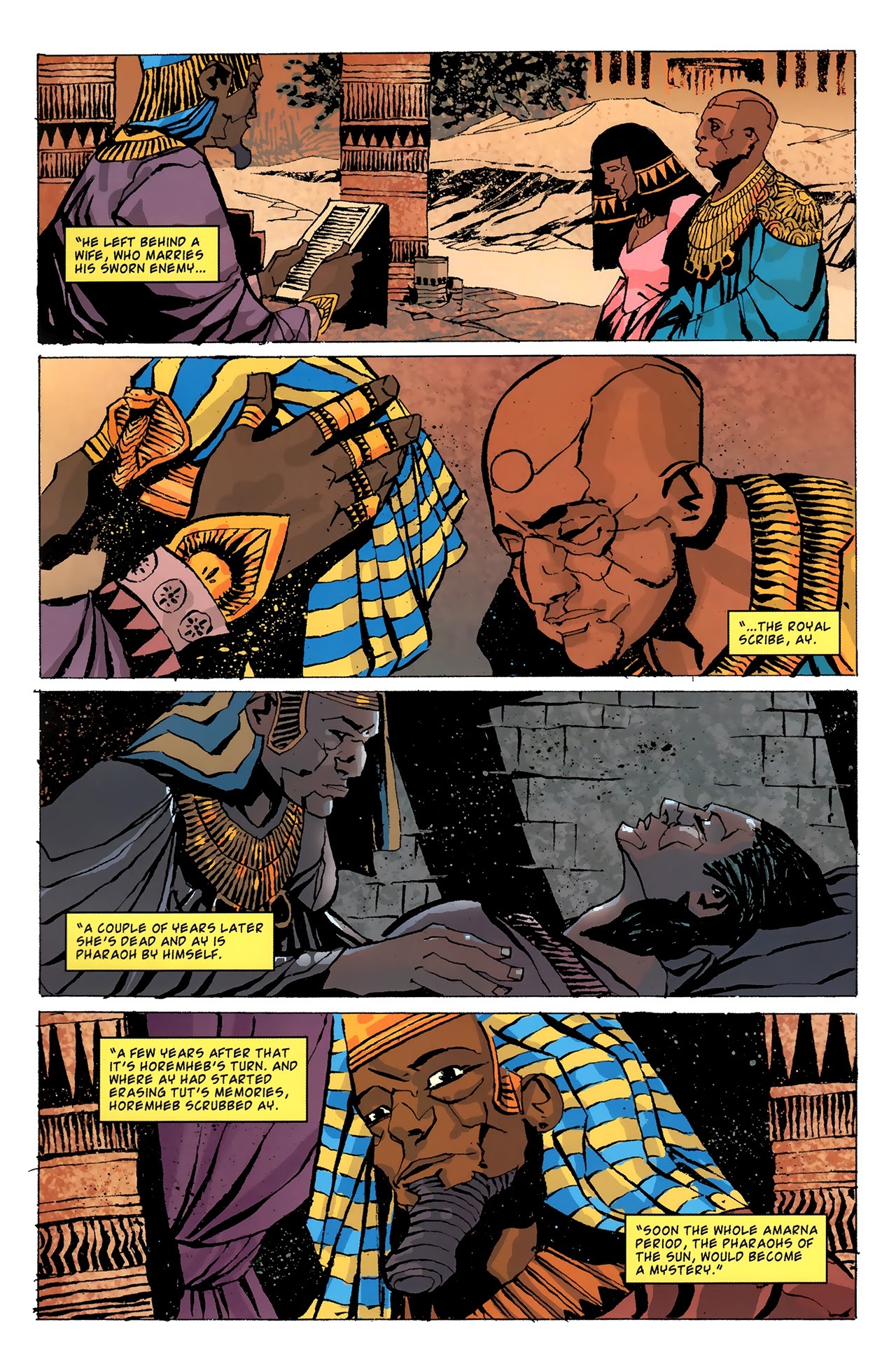 Read online The Murder of King Tut comic -  Issue #5 - 5