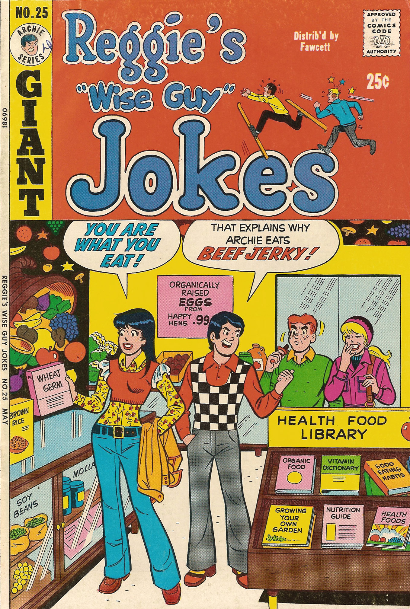 Read online Reggie's Wise Guy Jokes comic -  Issue #25 - 1