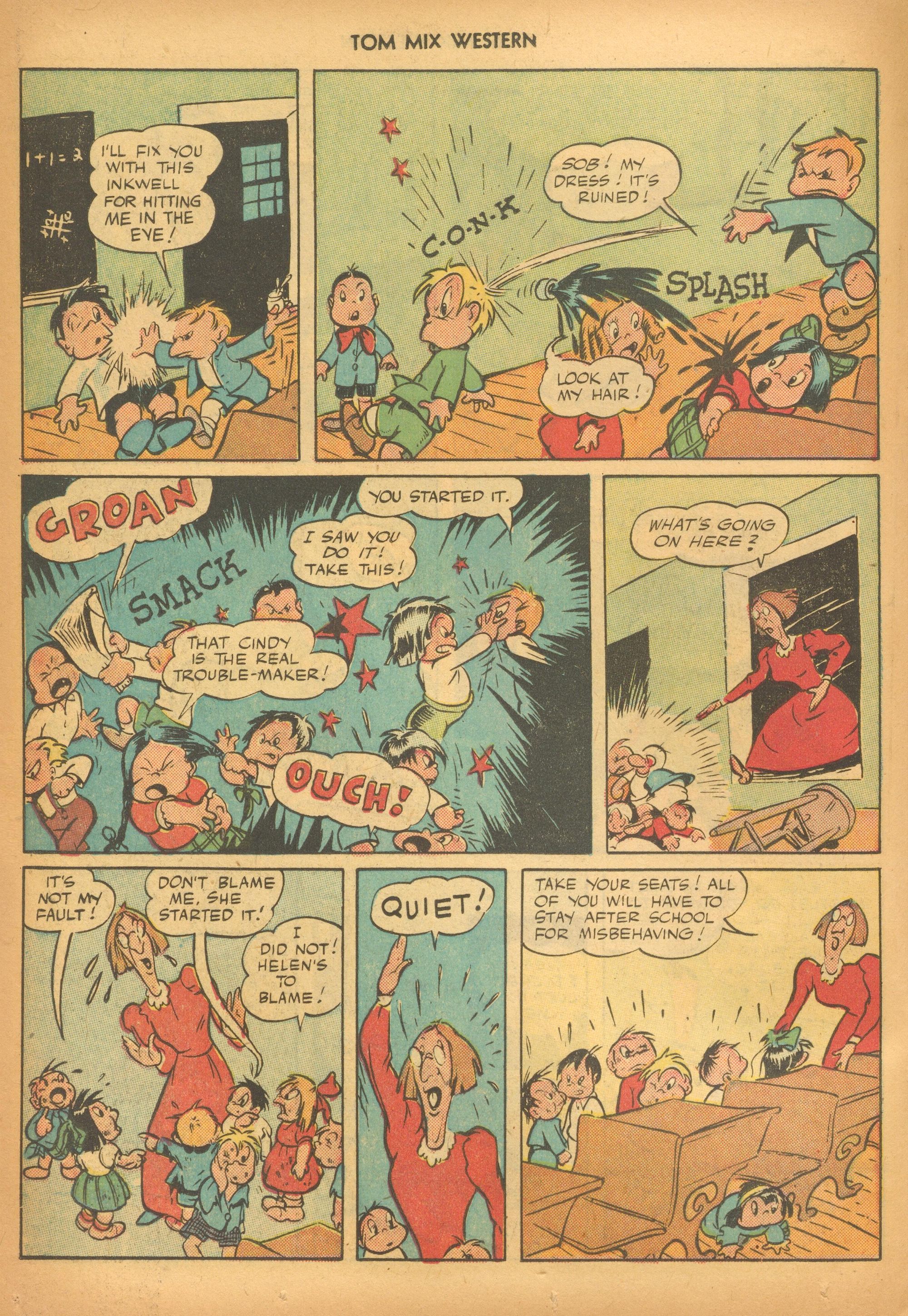 Read online Tom Mix Western (1948) comic -  Issue #16 - 26