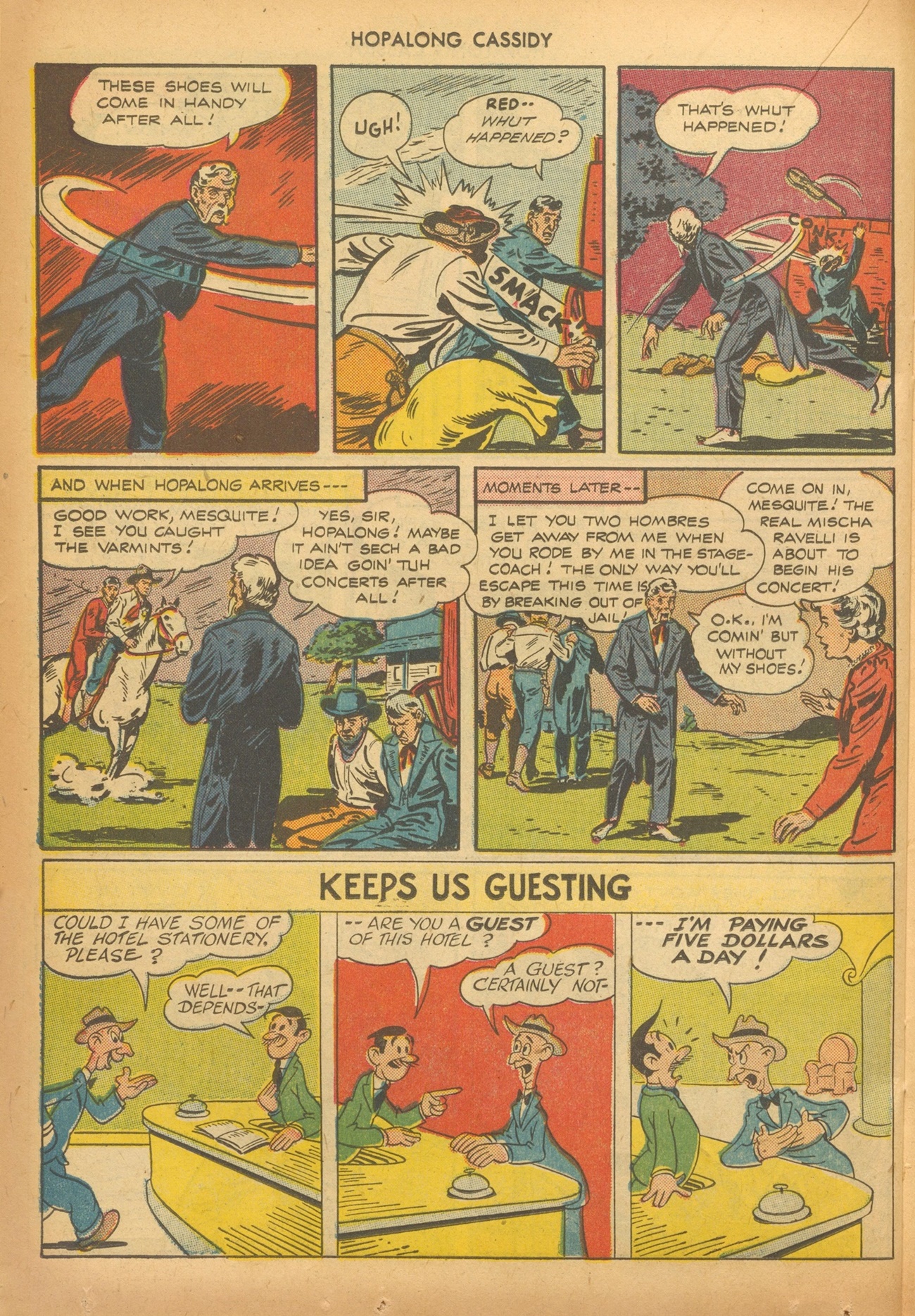 Read online Hopalong Cassidy comic -  Issue #12 - 32