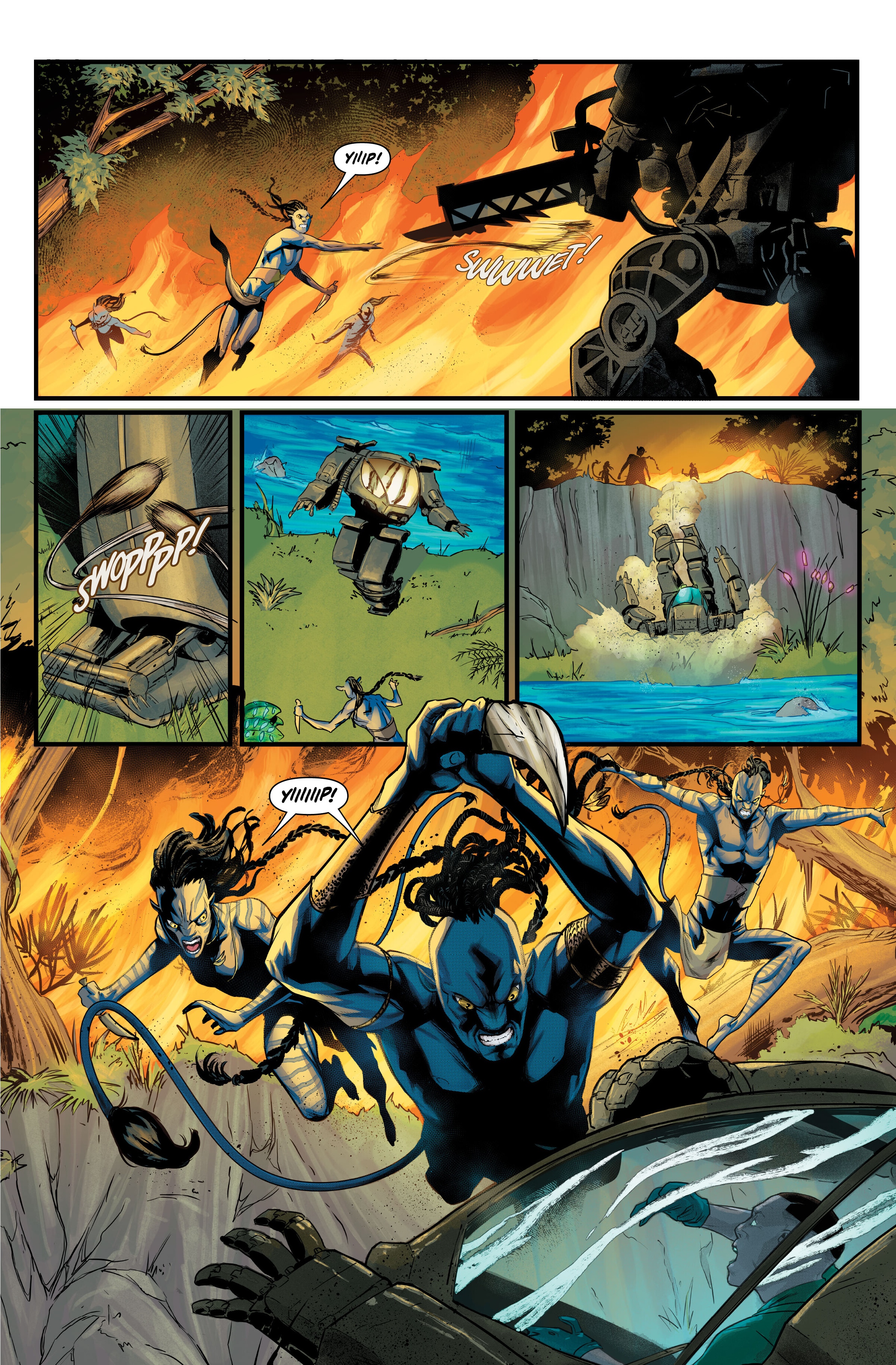 Read online Avatar: The High Ground comic -  Issue # _Library Edition (Part 3) - 18