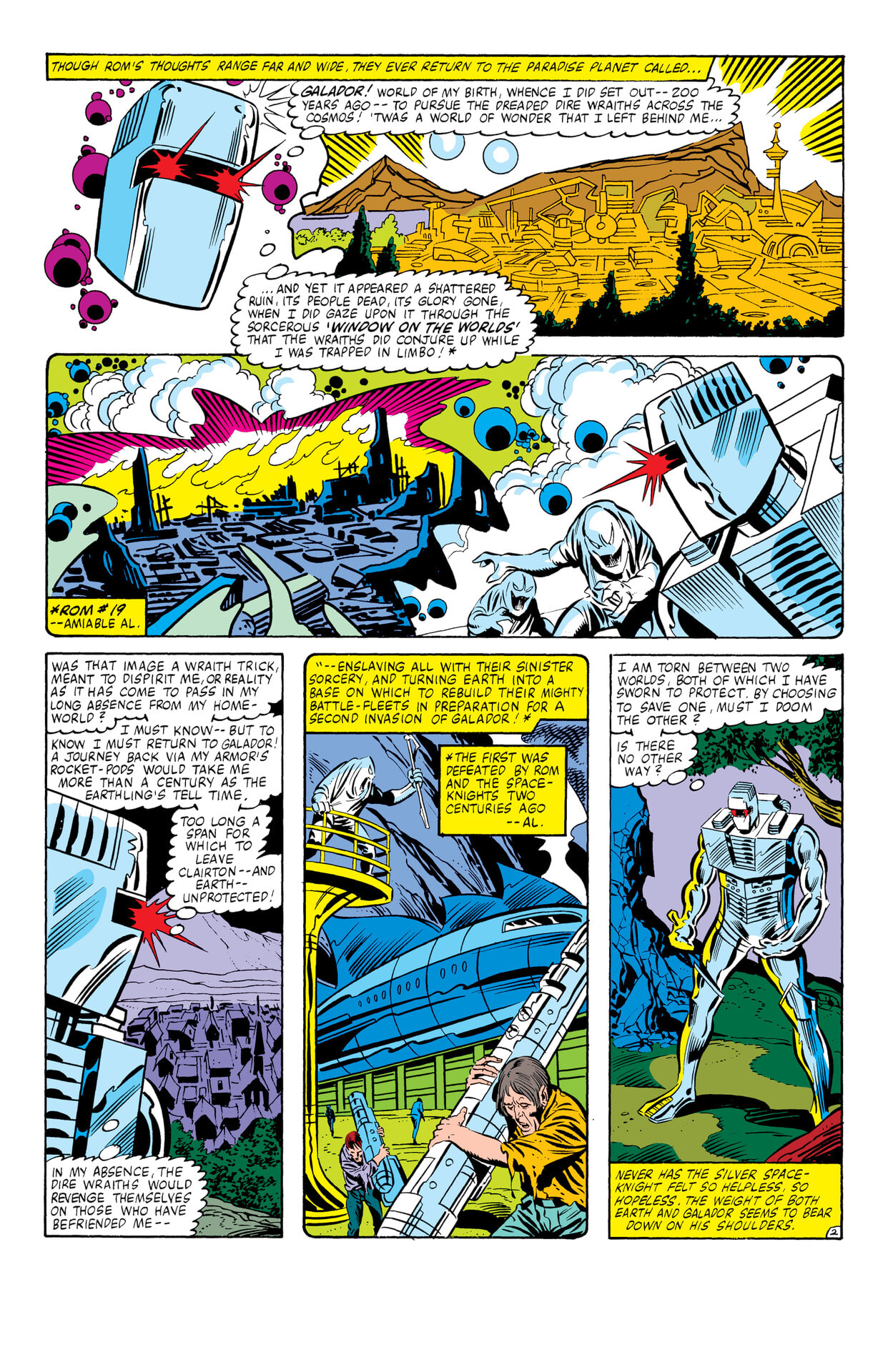 Read online Rom: The Original Marvel Years Omnibus comic -  Issue # TPB (Part 5) - 40